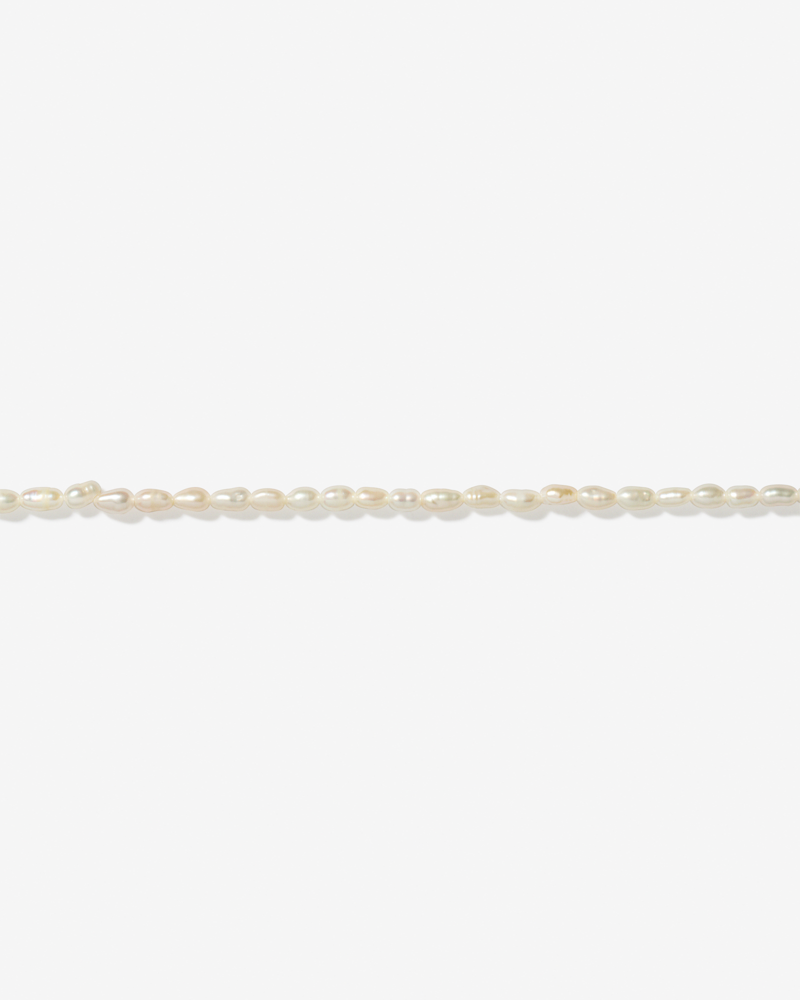 Micro Cultured Freshwater Pearl Necklace in Sterling Silver