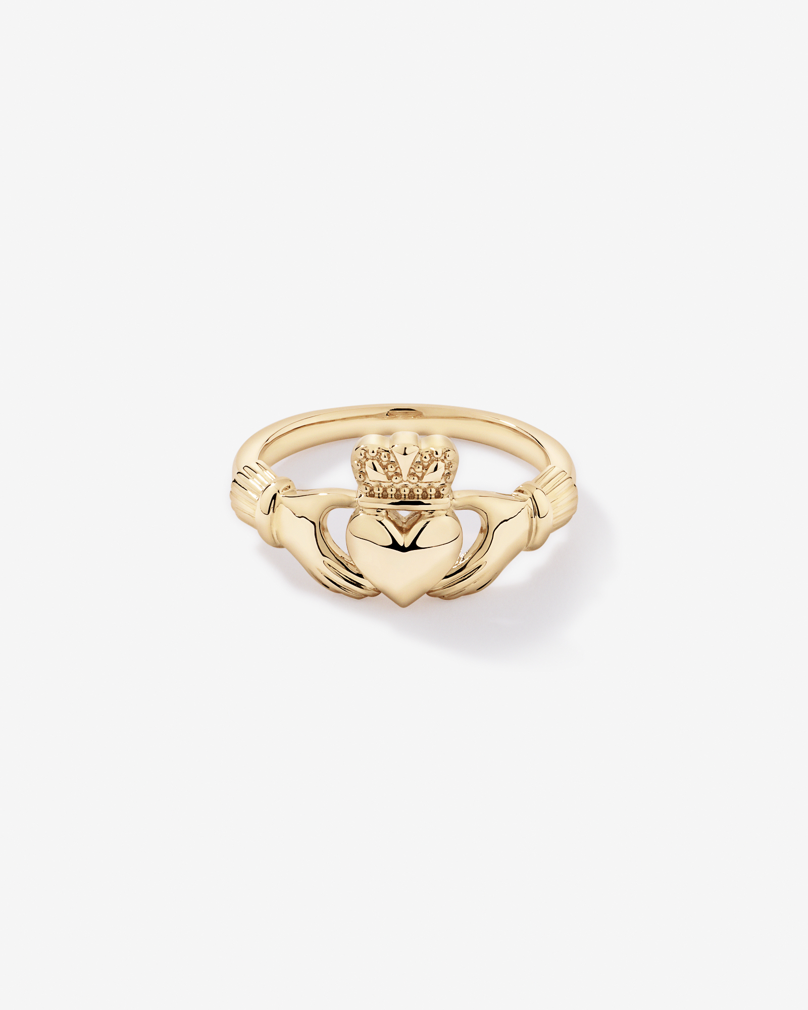 Claddagh Ring 10kt Yellow Gold