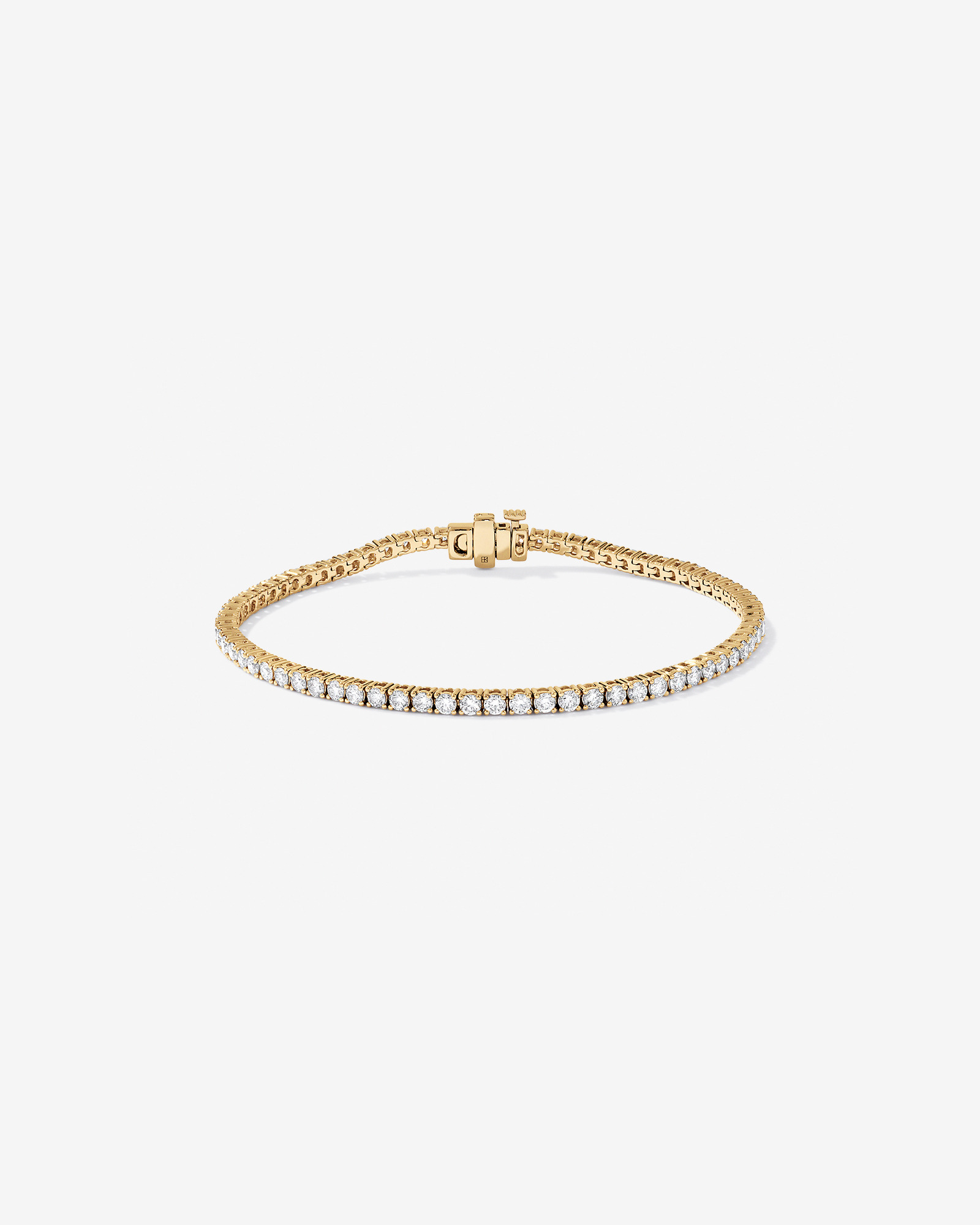 3.00TW Lab Diamond Tennis Bracelet in 10kt Yellow Gold