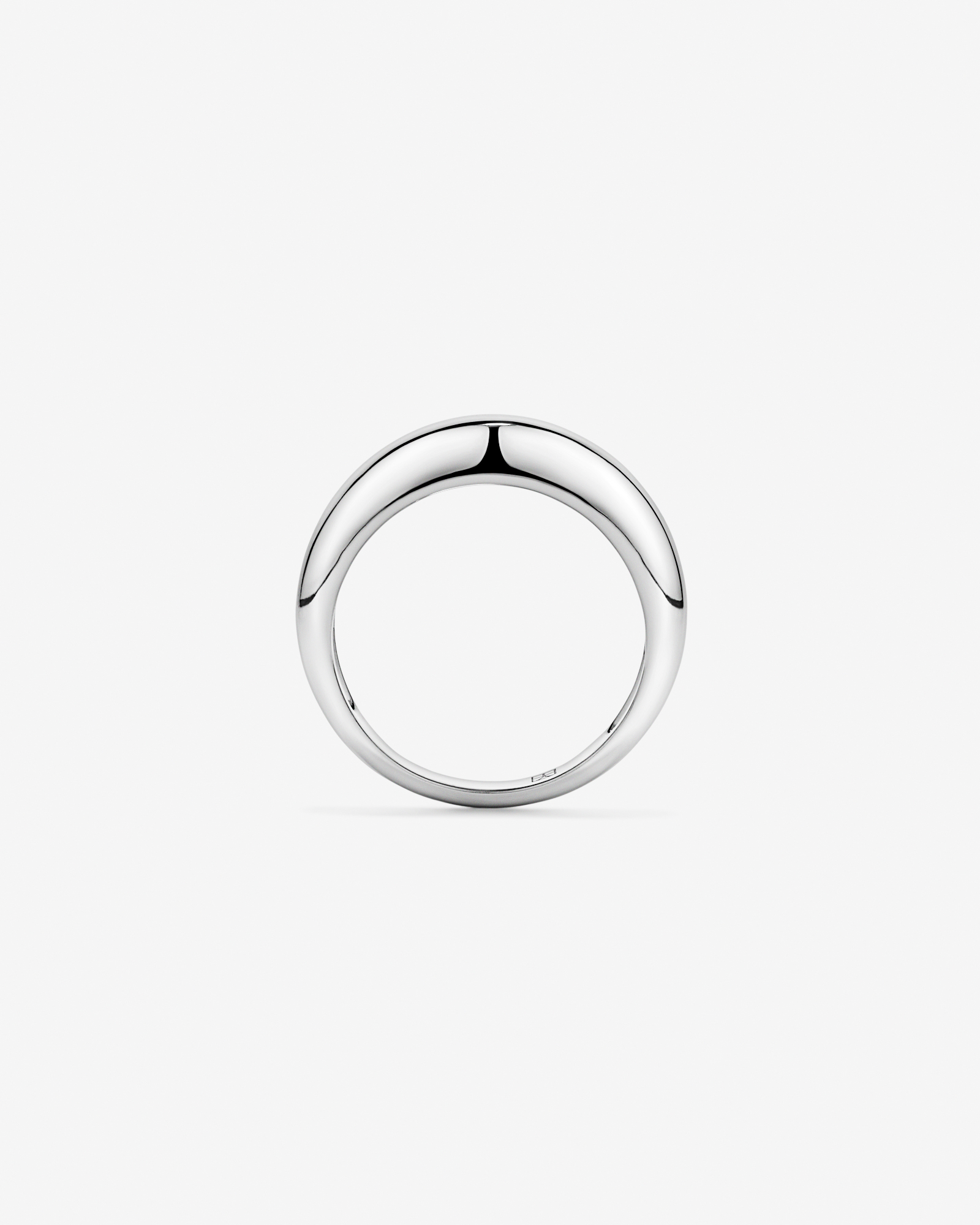 Polished Dome Ring in Sterling Silver