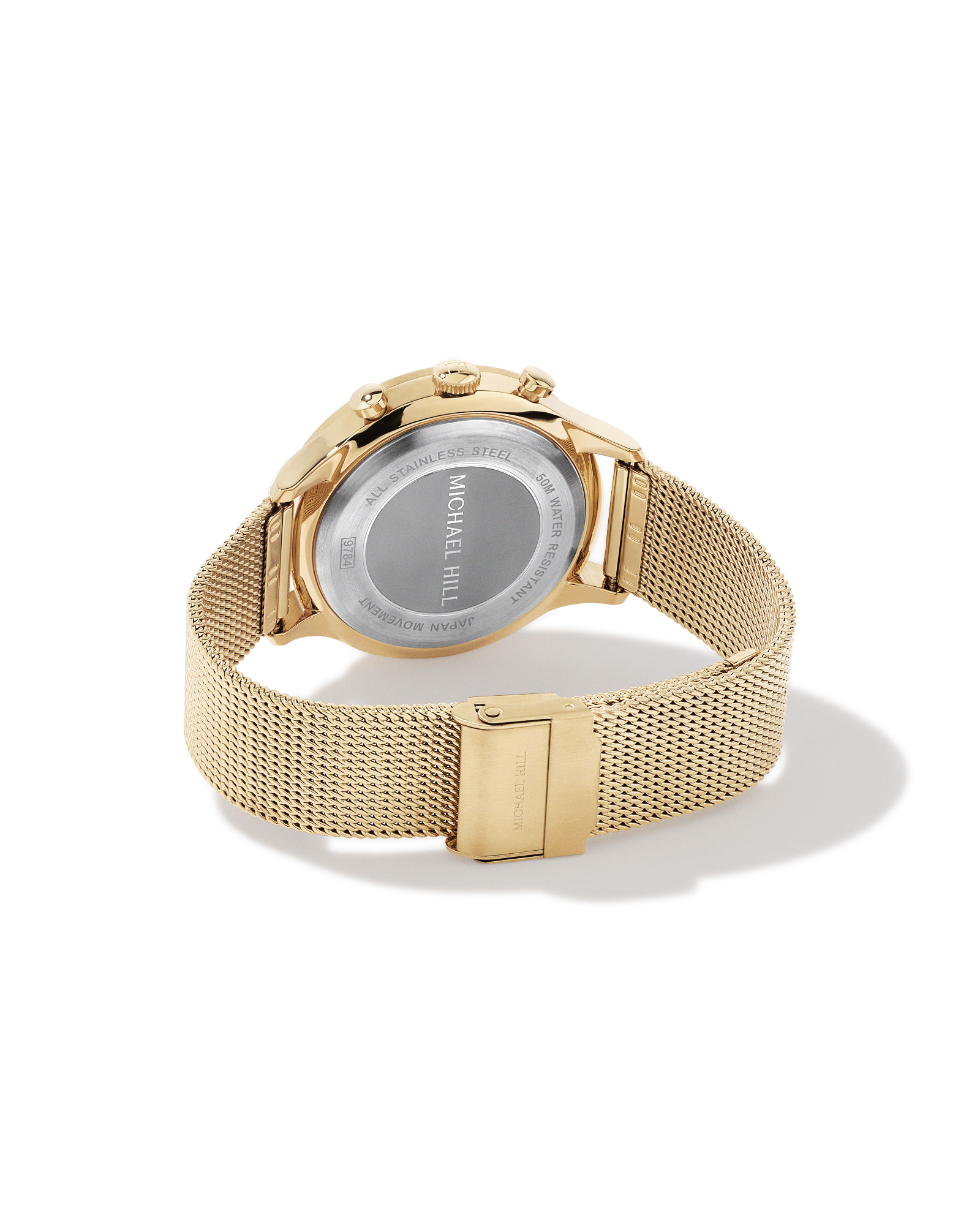 Men's Chronograph Watch in Gold Tone Stainless Steel