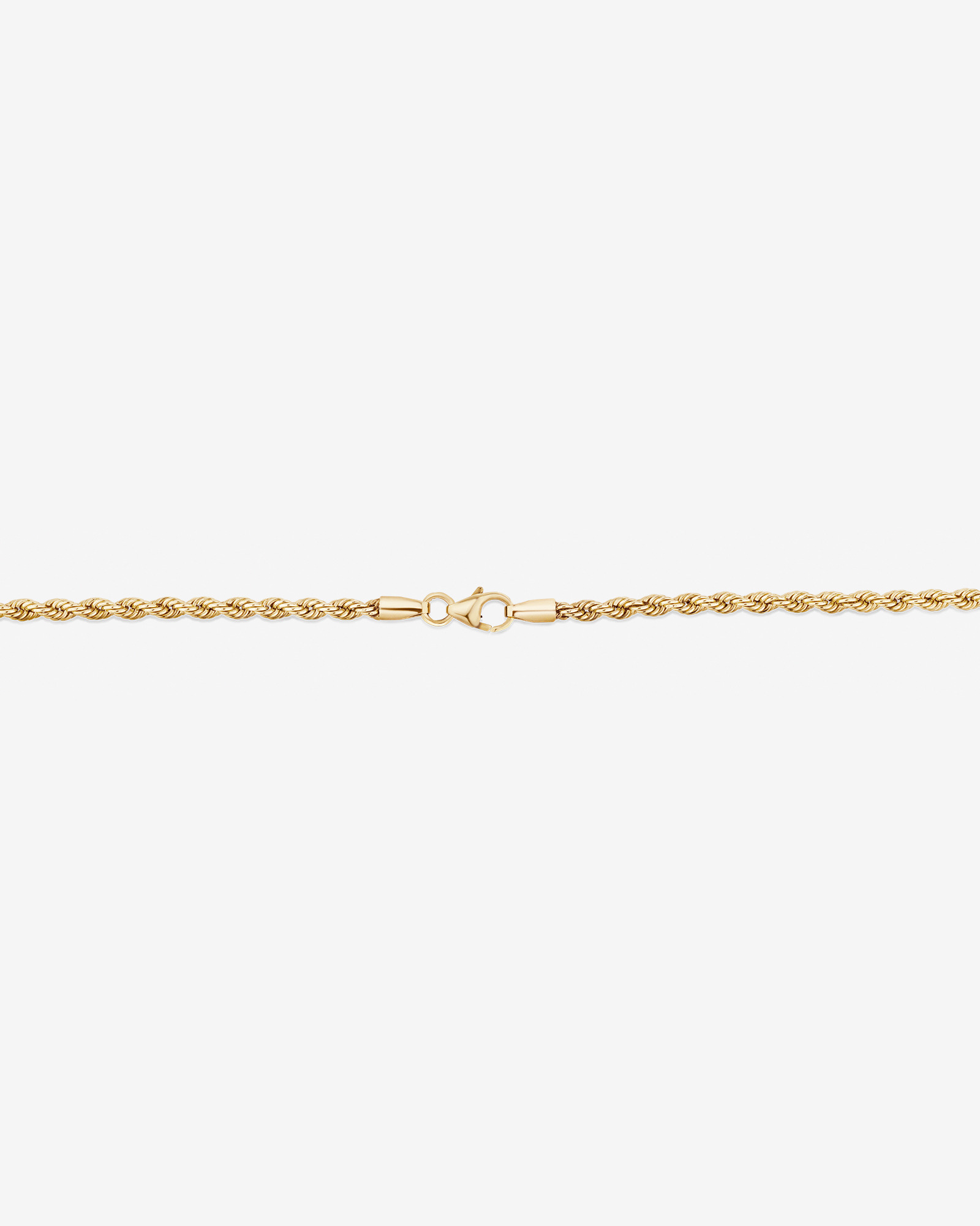 55cm (22") Rope Chain in 10kt Yellow Gold