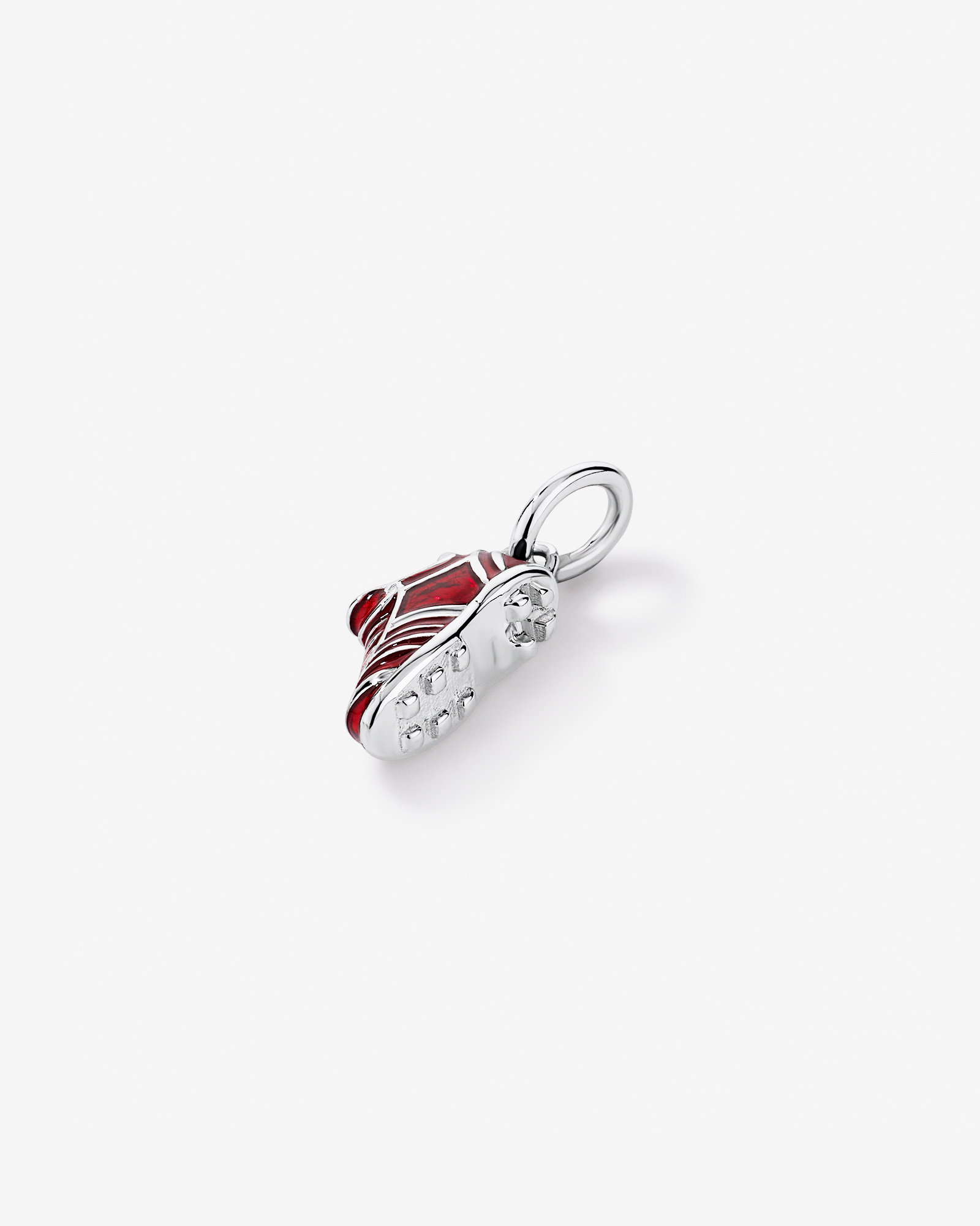 Football Boot Pendant in Sterling Silver