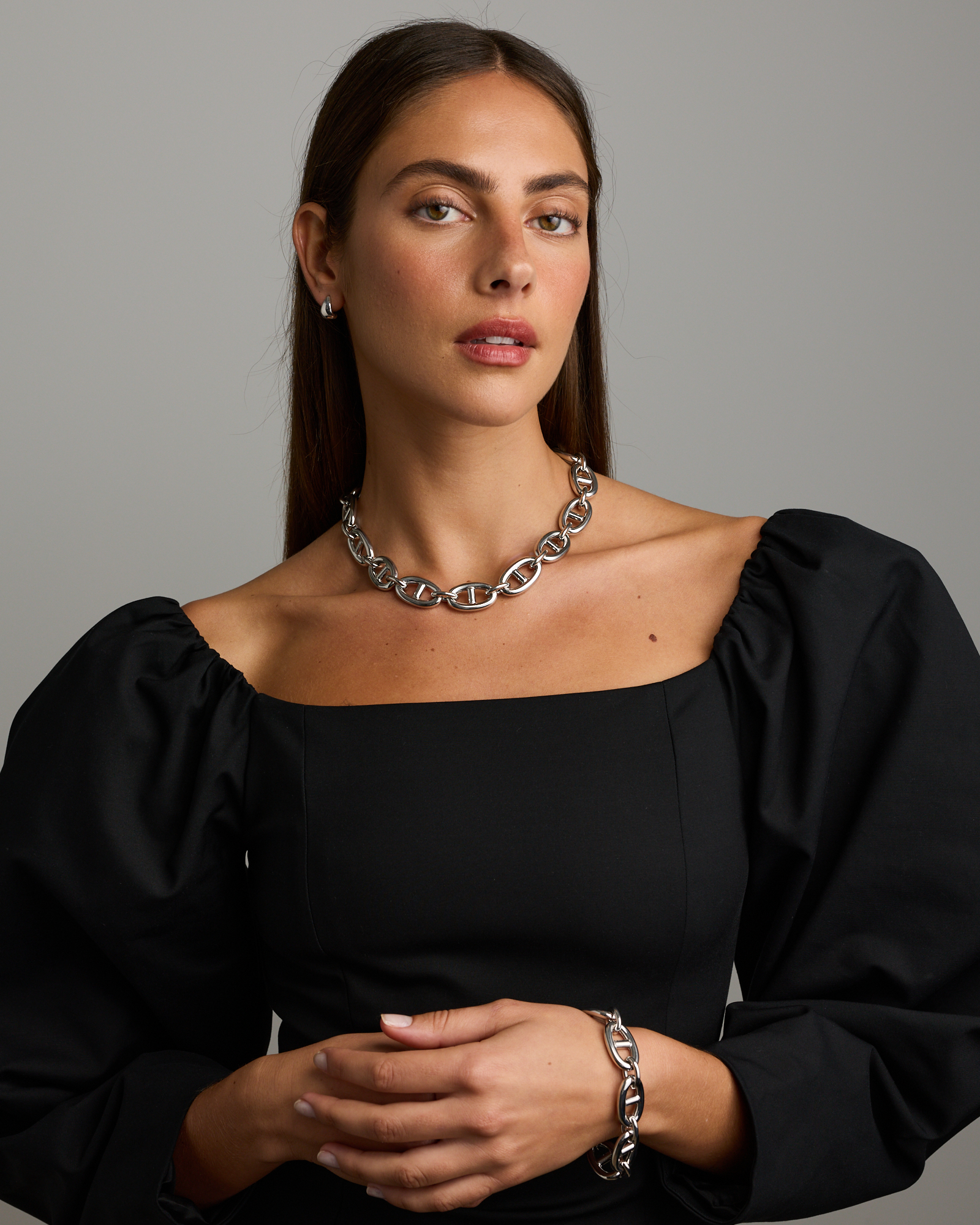 50cm (19.7") Bold Anchor Chain in Sterling Silver
