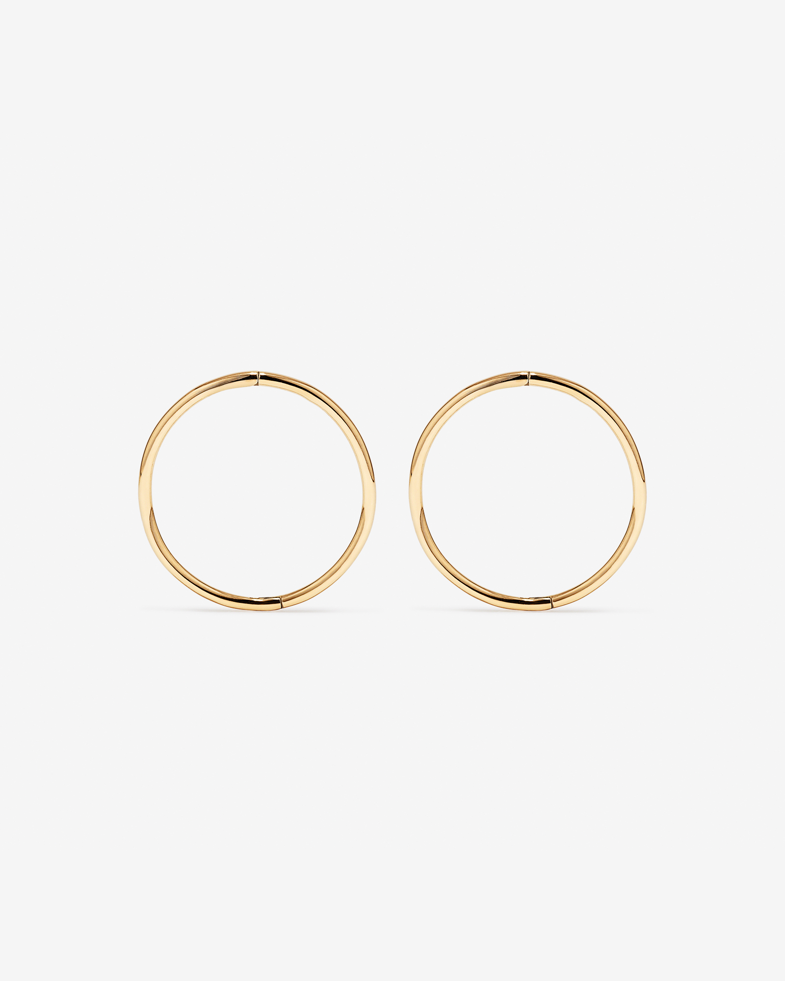 16mm Sleepers in 10kt Yellow Gold