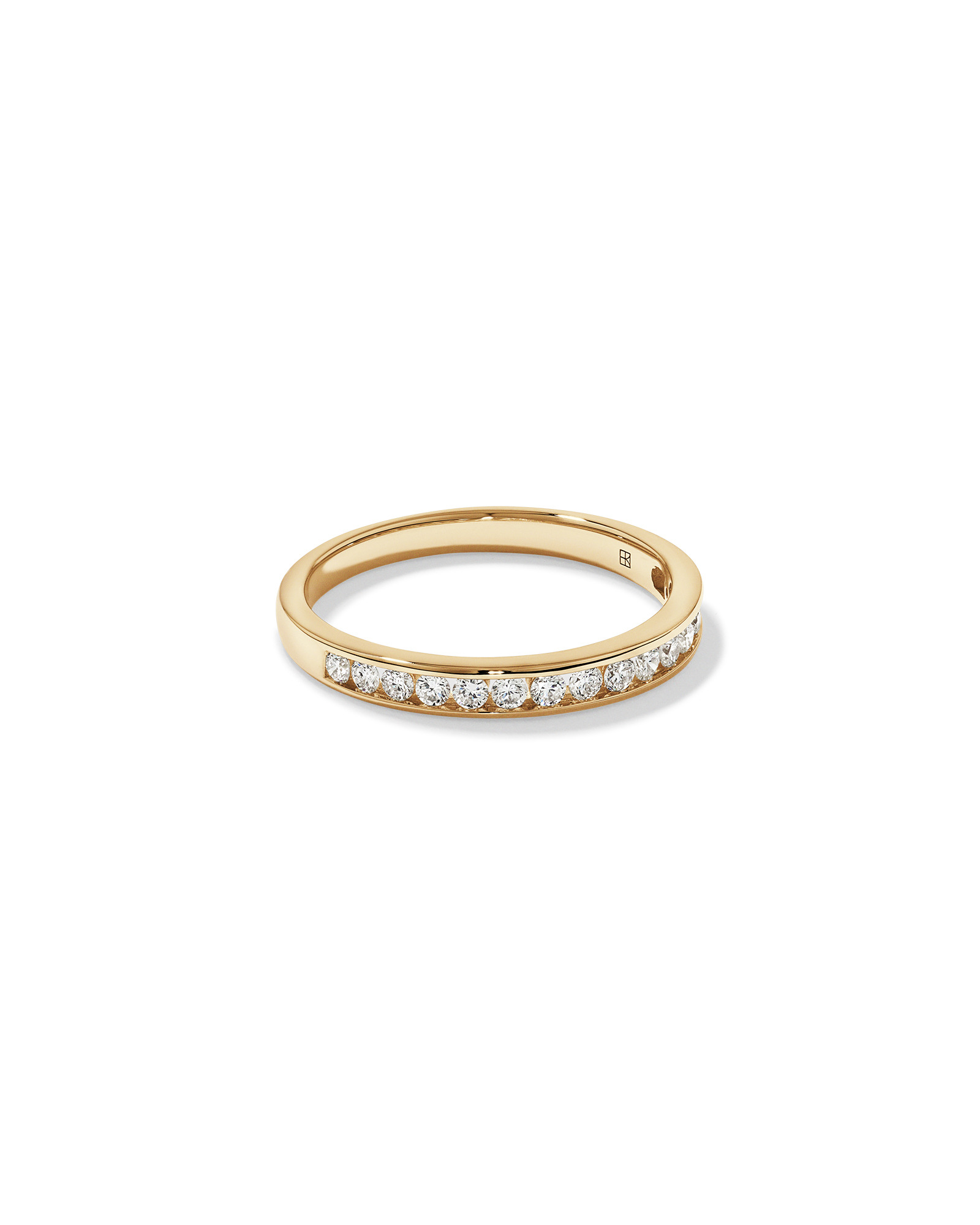 0.30 Carat TW Round Brilliant Laboratory-Grown Diamond Wedding Ring 14kt Yellow Gold