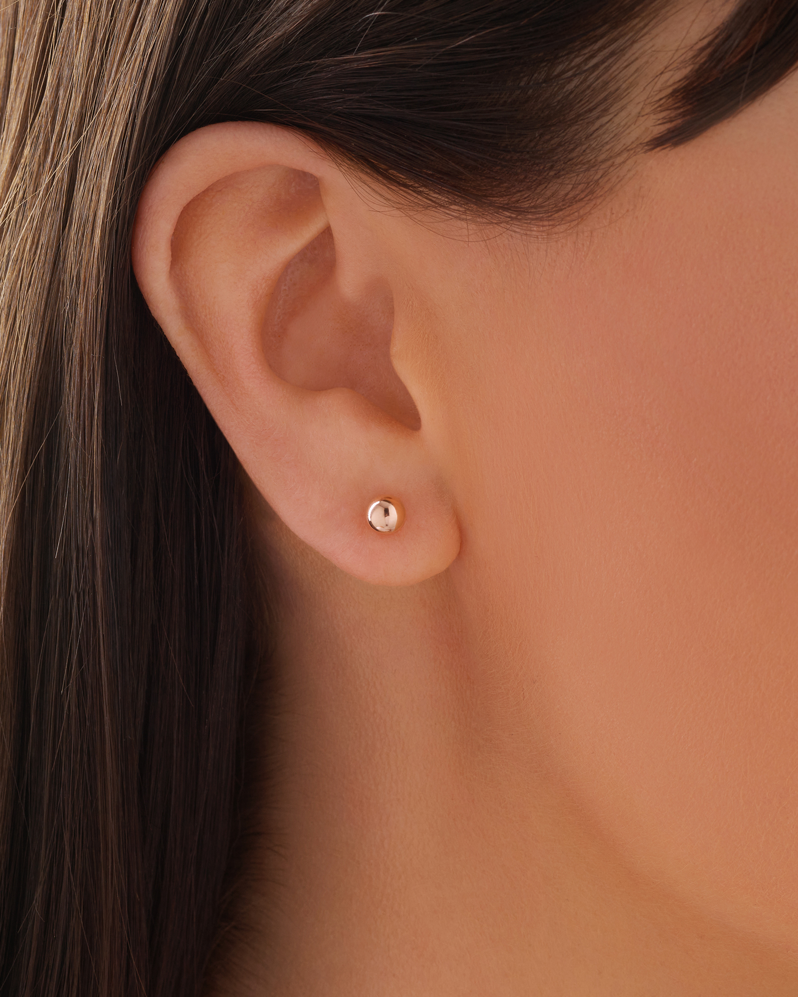 5mm Ball Stud Earrings 10kt Yellow Gold