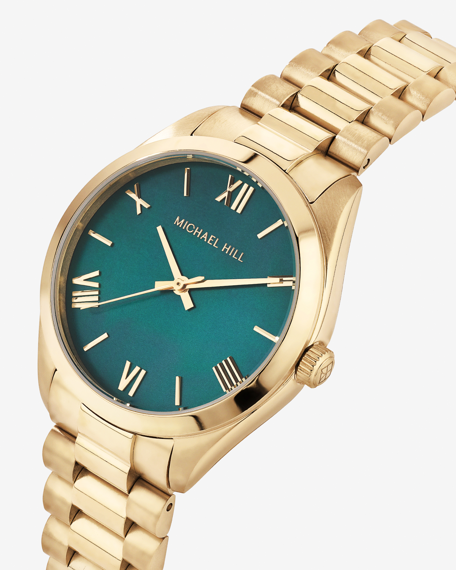 Ladies' 32.5mm Dress Watch in Gold-Tone Stainless Steel
