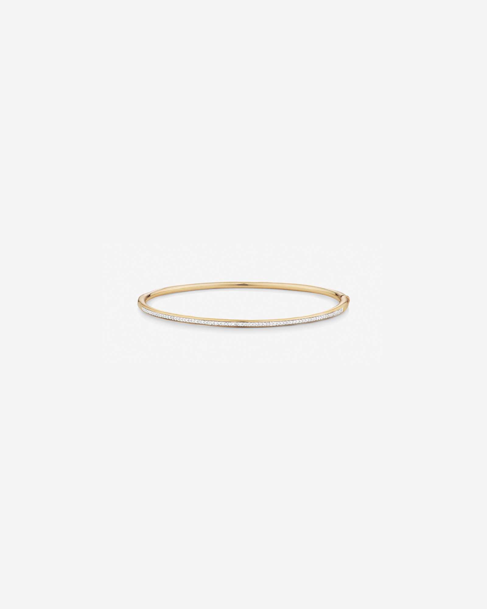 Bangle with 0.25 Carat TW of Diamonds in 10kt Yellow Gold