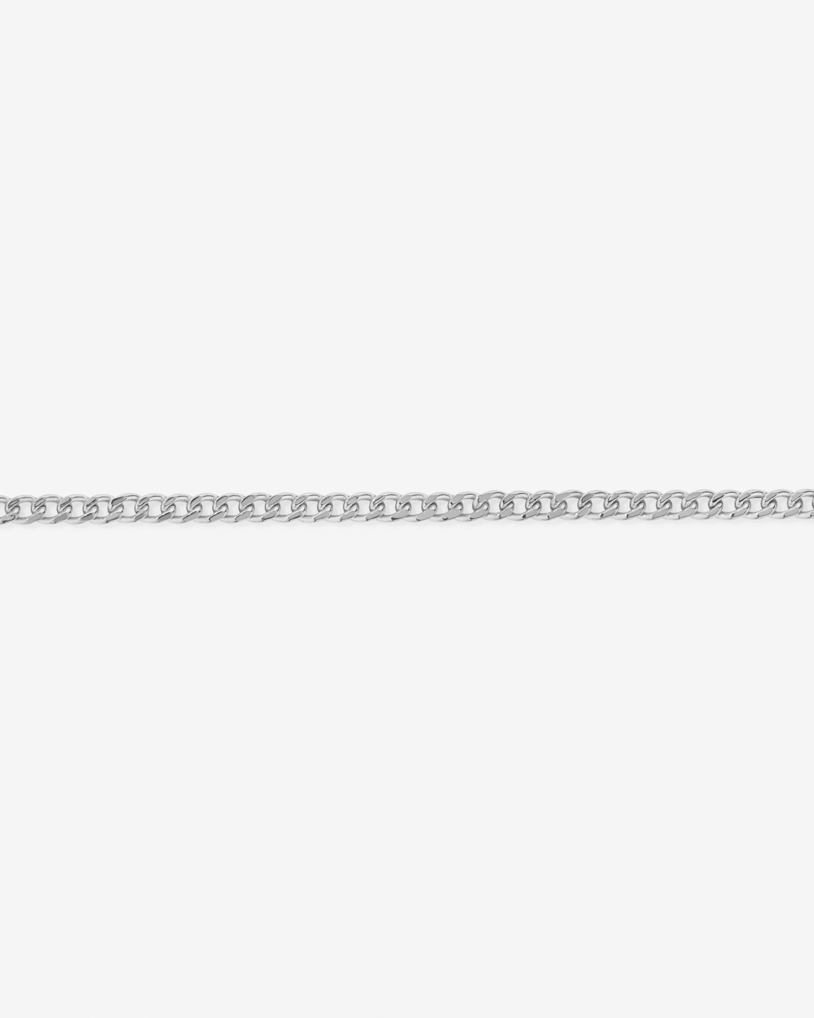 19cm (20") 2.95mm Width Semi Solid Diamond Cut Curb Bracelet in 10kt Yellow Gold