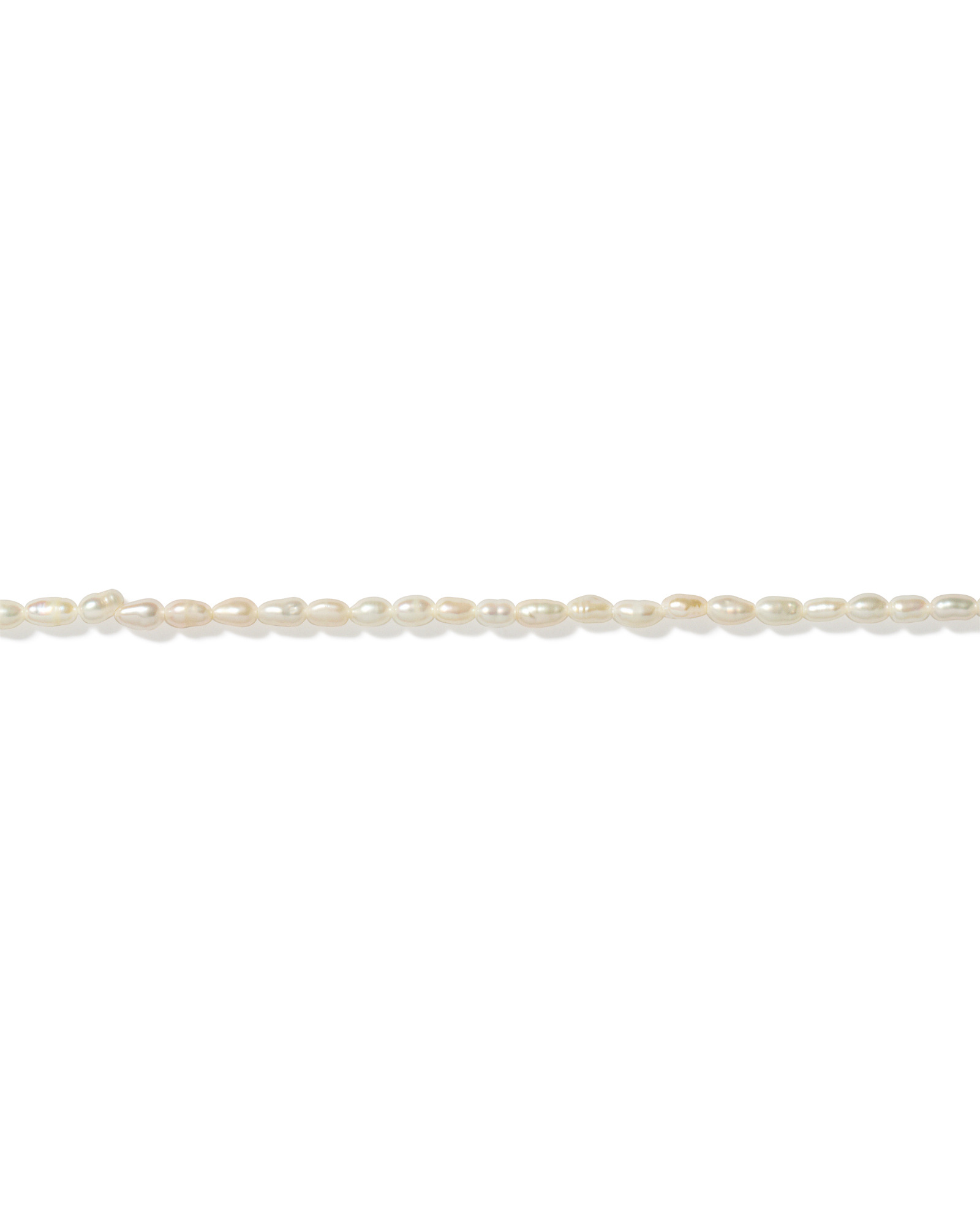 Micro Cultured Freshwater Pearl Necklace in Sterling Silver