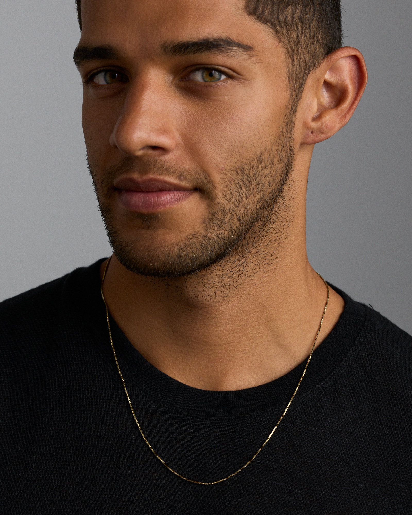 Chaîne à maille vénitienne en or jaune 10 K, 55 cm