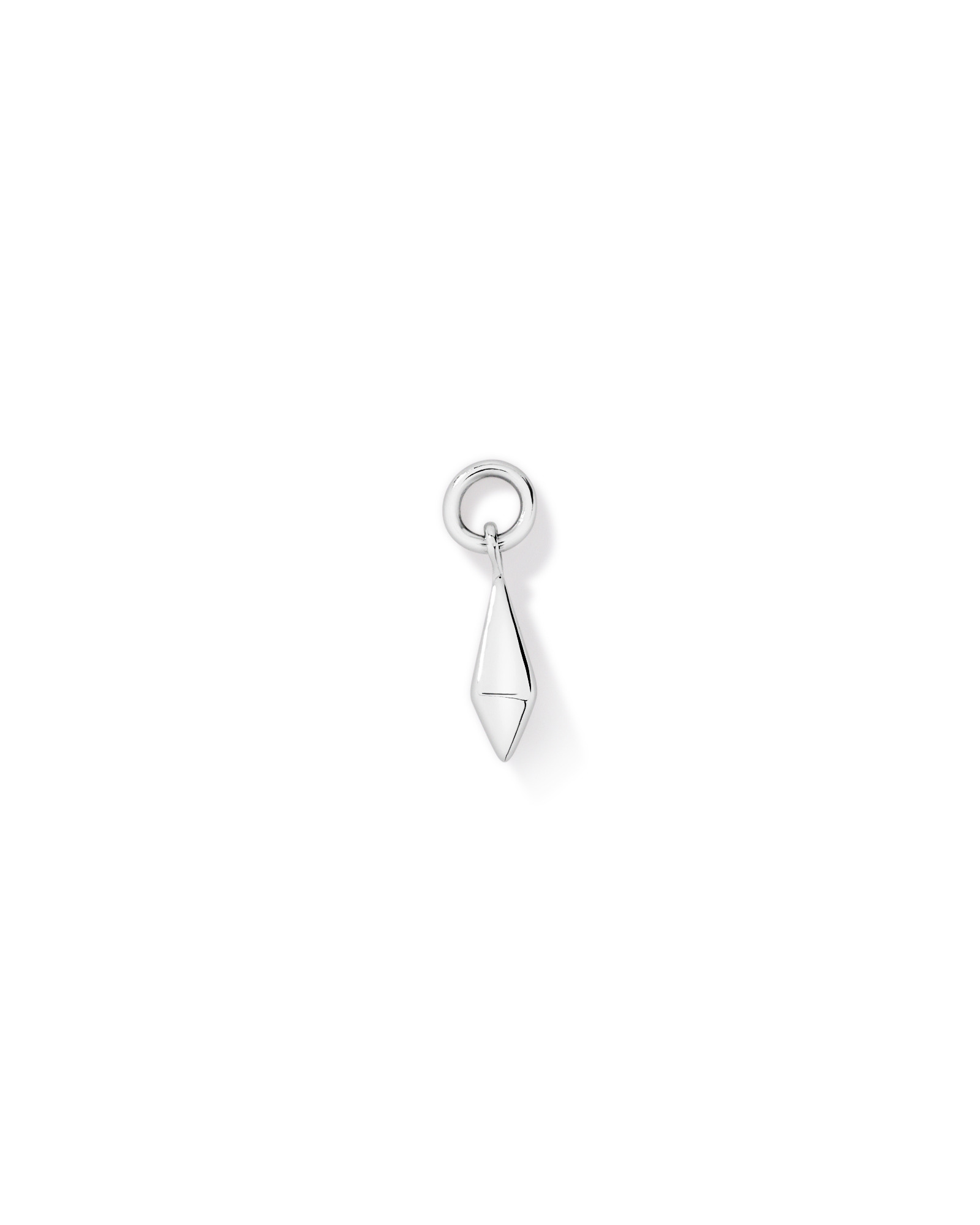 Prism Earring Charm in Sterling Silver