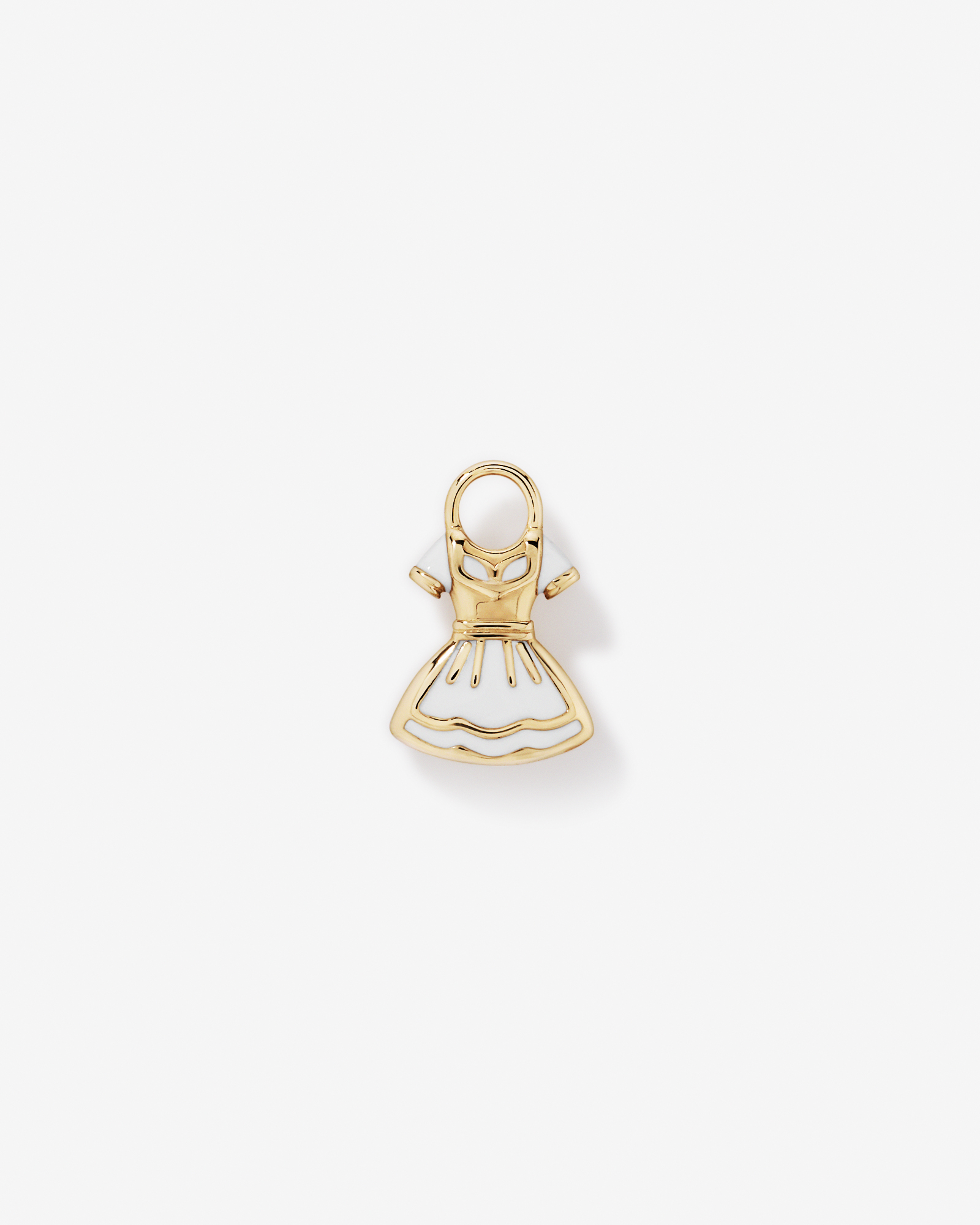 Dirndl Earring Charm in 18kt Vermeil