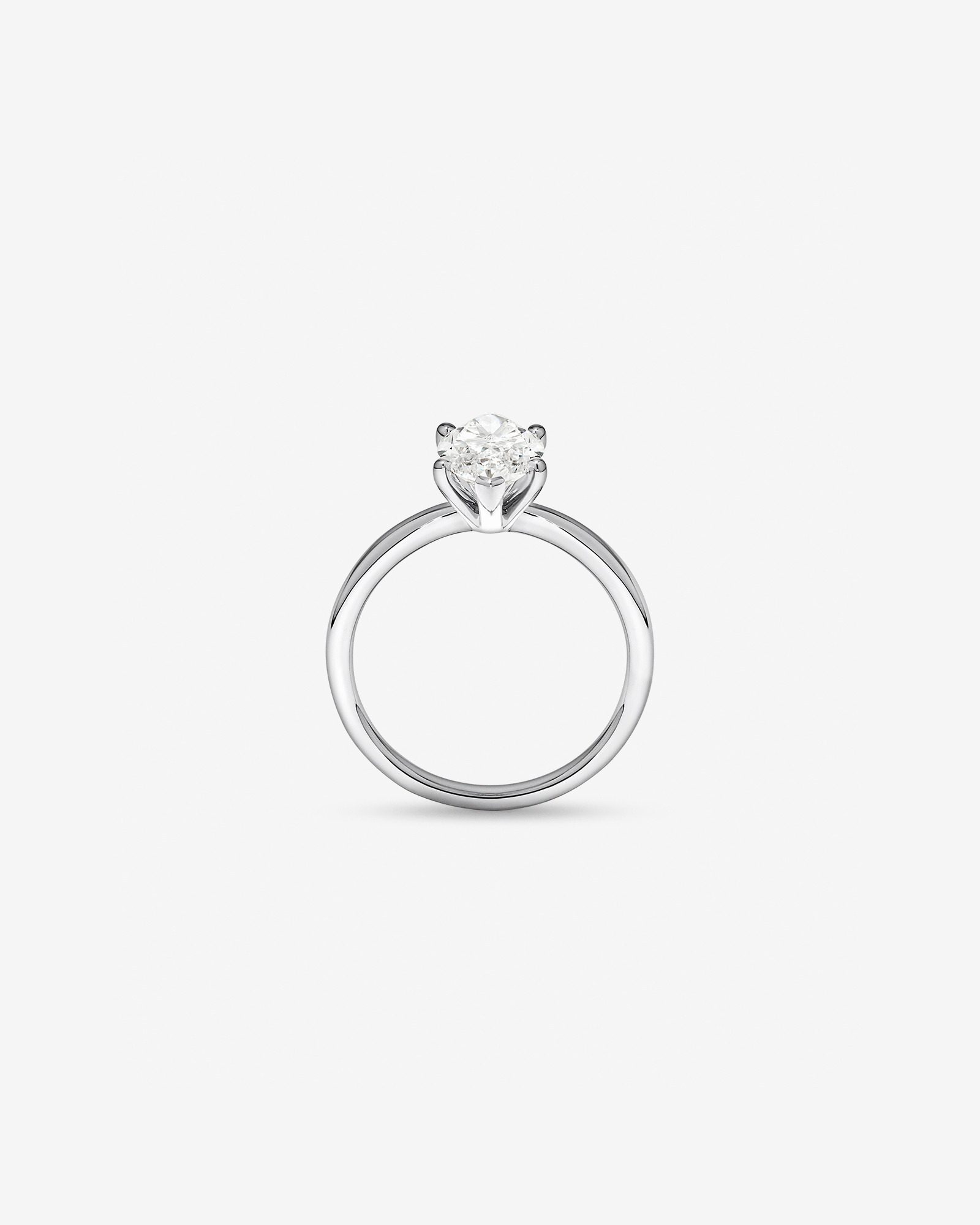 2.00 Carat TW Laboratory-Grown Diamond Marquise Solitaire Ring 14kt Gold