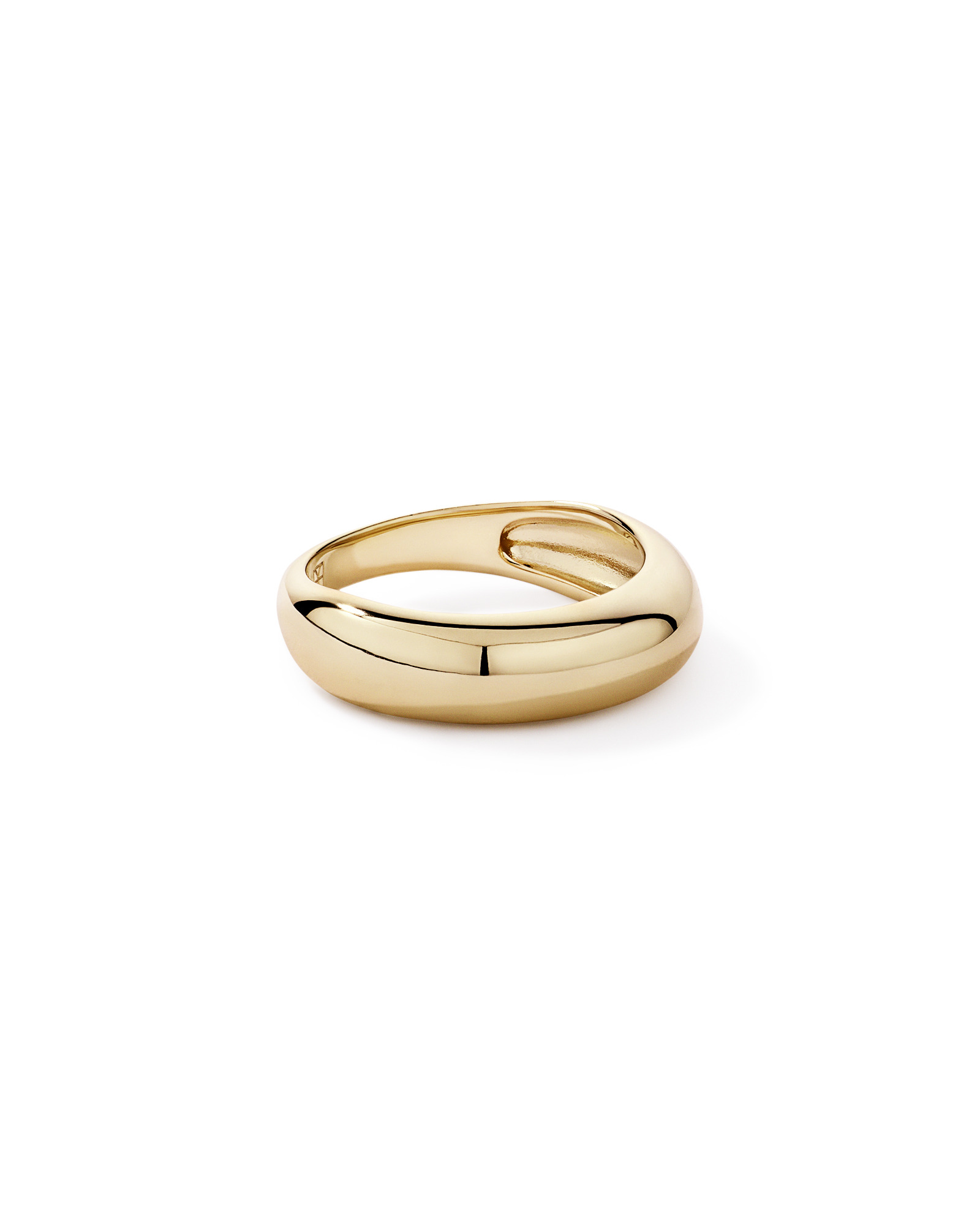 Dome Ring 18kt Vermeil