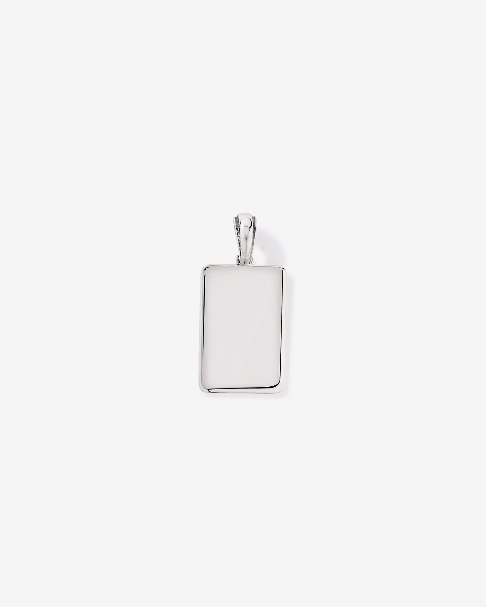 Seven of Diamonds Pendant in Sterling Silver