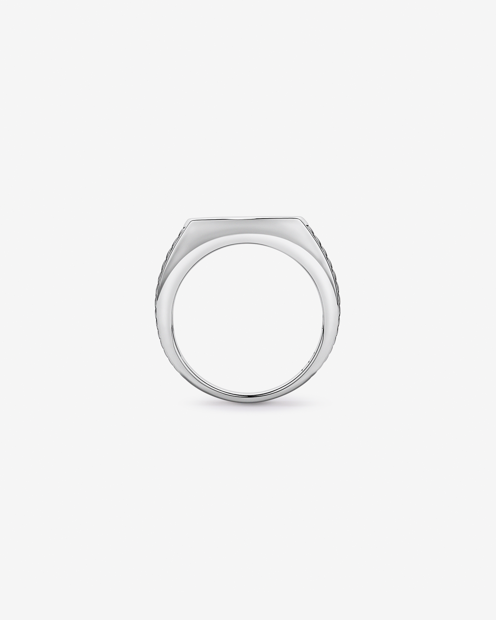 Tiger Eye Signet Ring in Sterling Silver