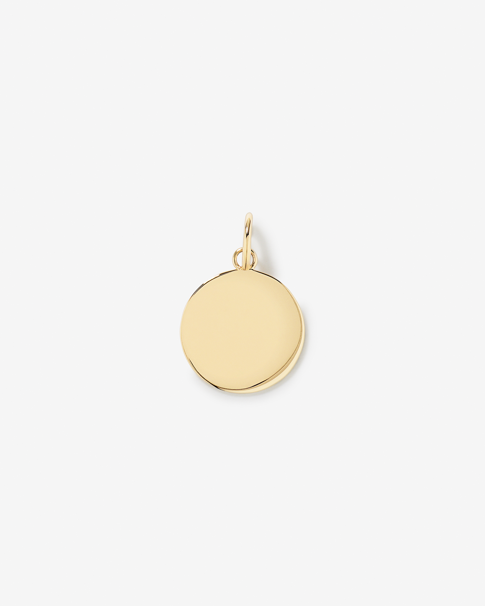 Cat Mum Engravable Pendant in 10kt Yellow Gold