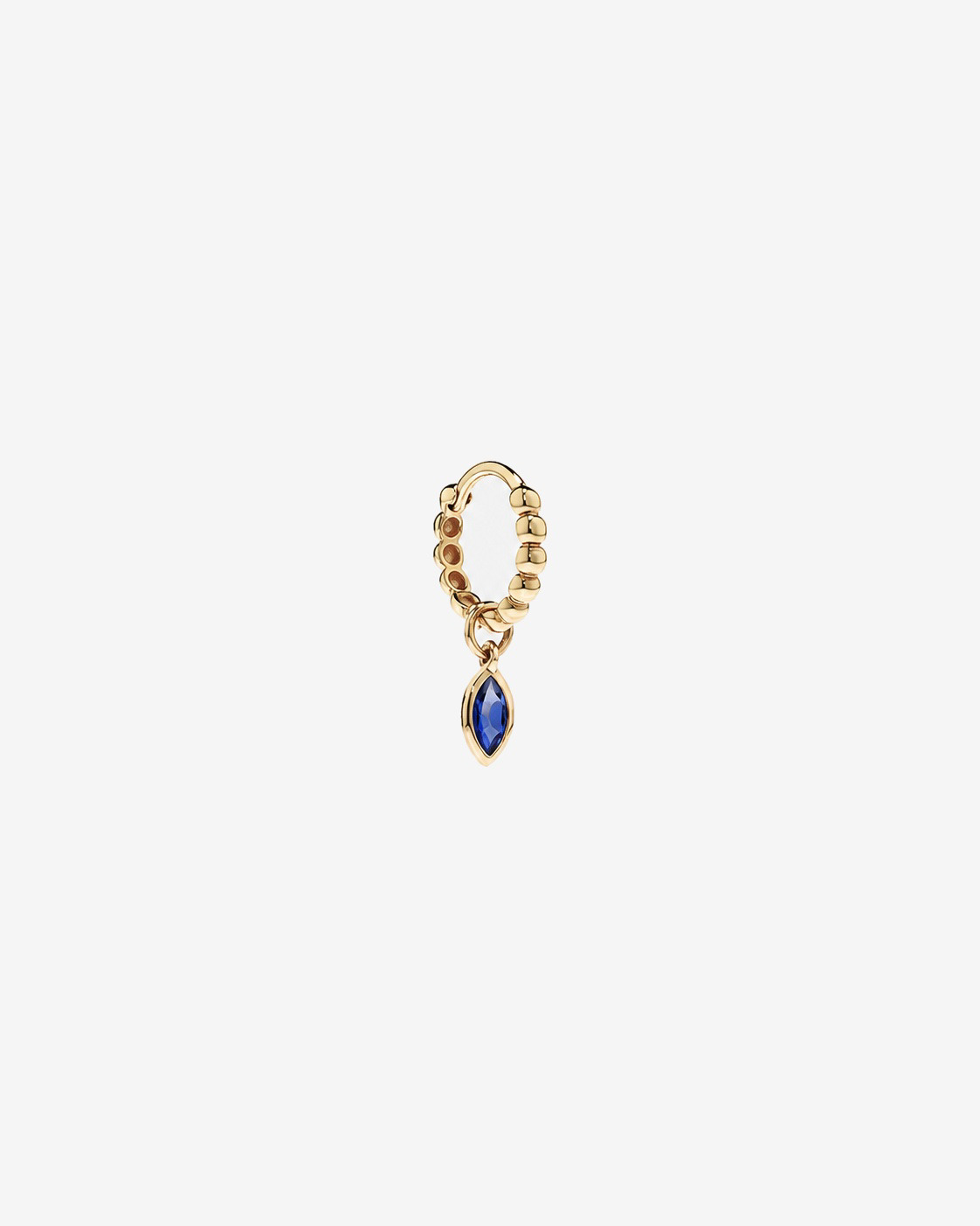 Breloque d'oreille Saphir en or jaune 10 ct