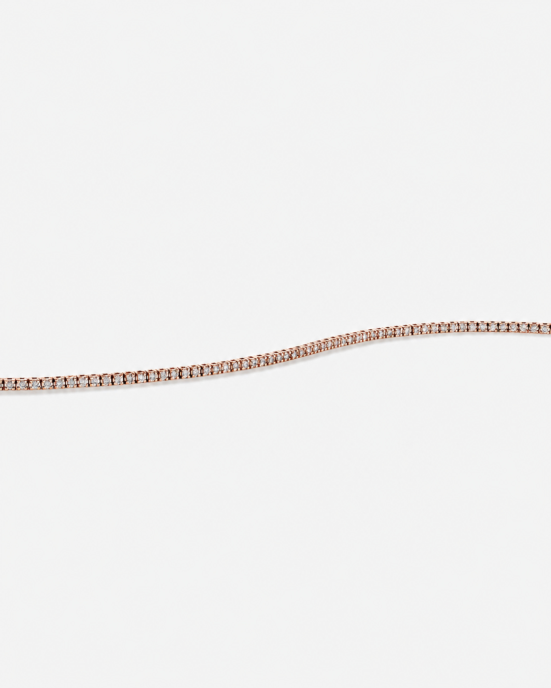 0.82 Carat TW Diamond Tennis Bracelet in 10kt Rose Gold