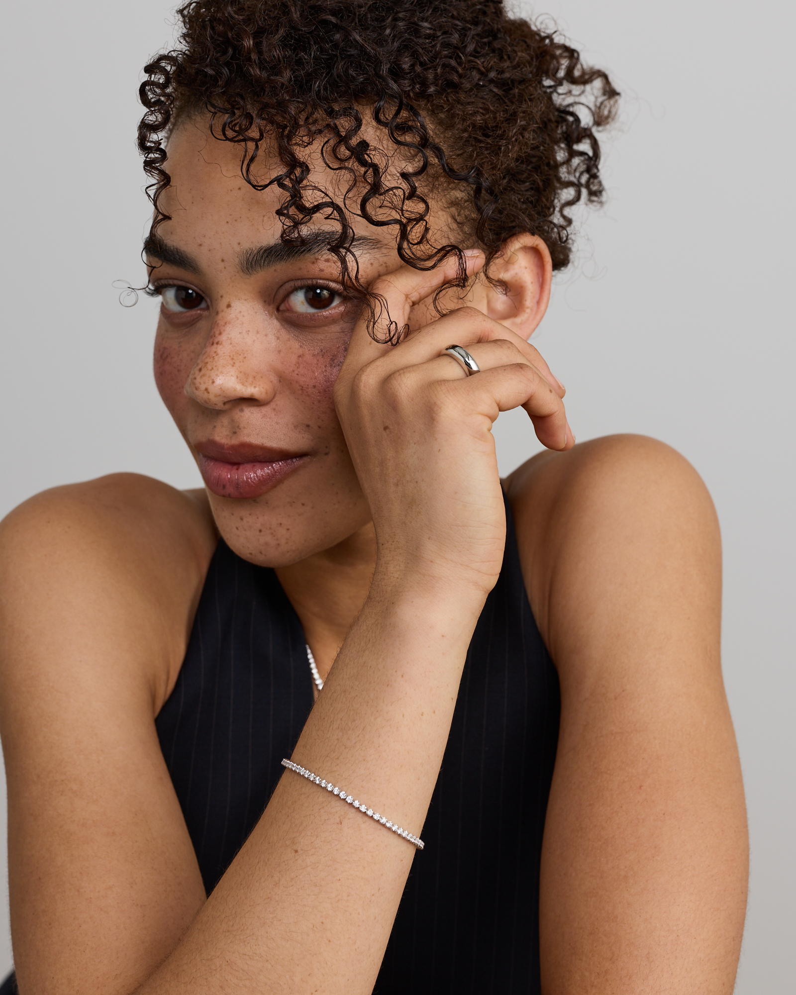 Polished Dome Ring in Sterling Silver