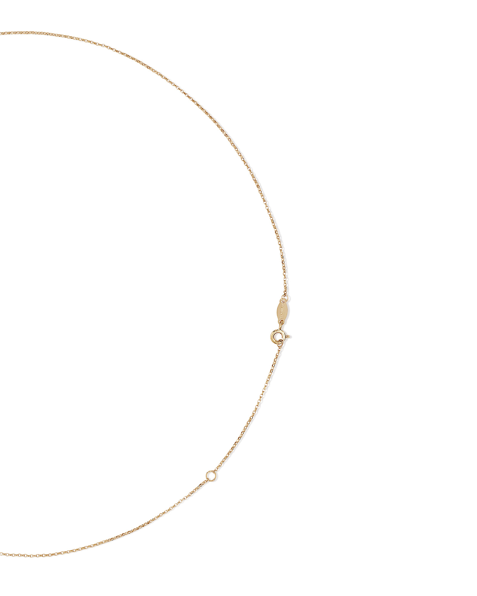 Chaîne belcher de 55 cm en or jaune 10 K massif