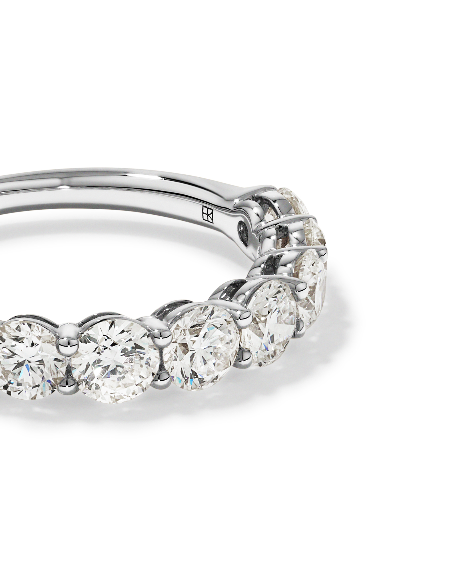 2.00 Carat TW Round Brilliant Laboratory-Grown Diamond Wedding Ring 14kt Gold