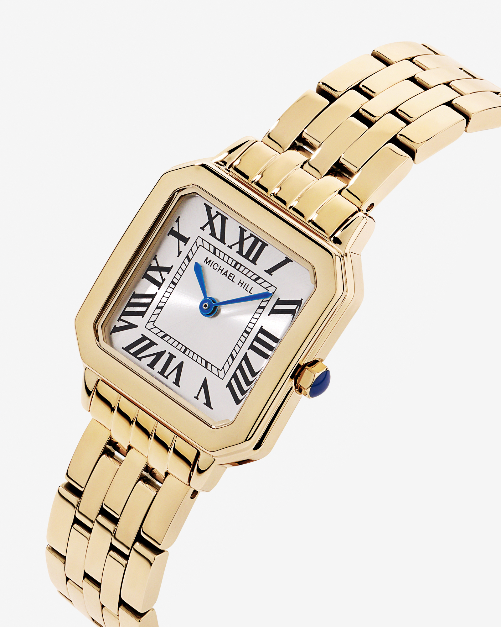 Women’s Square Dial Watch in Gold-Tone Stainless Steel