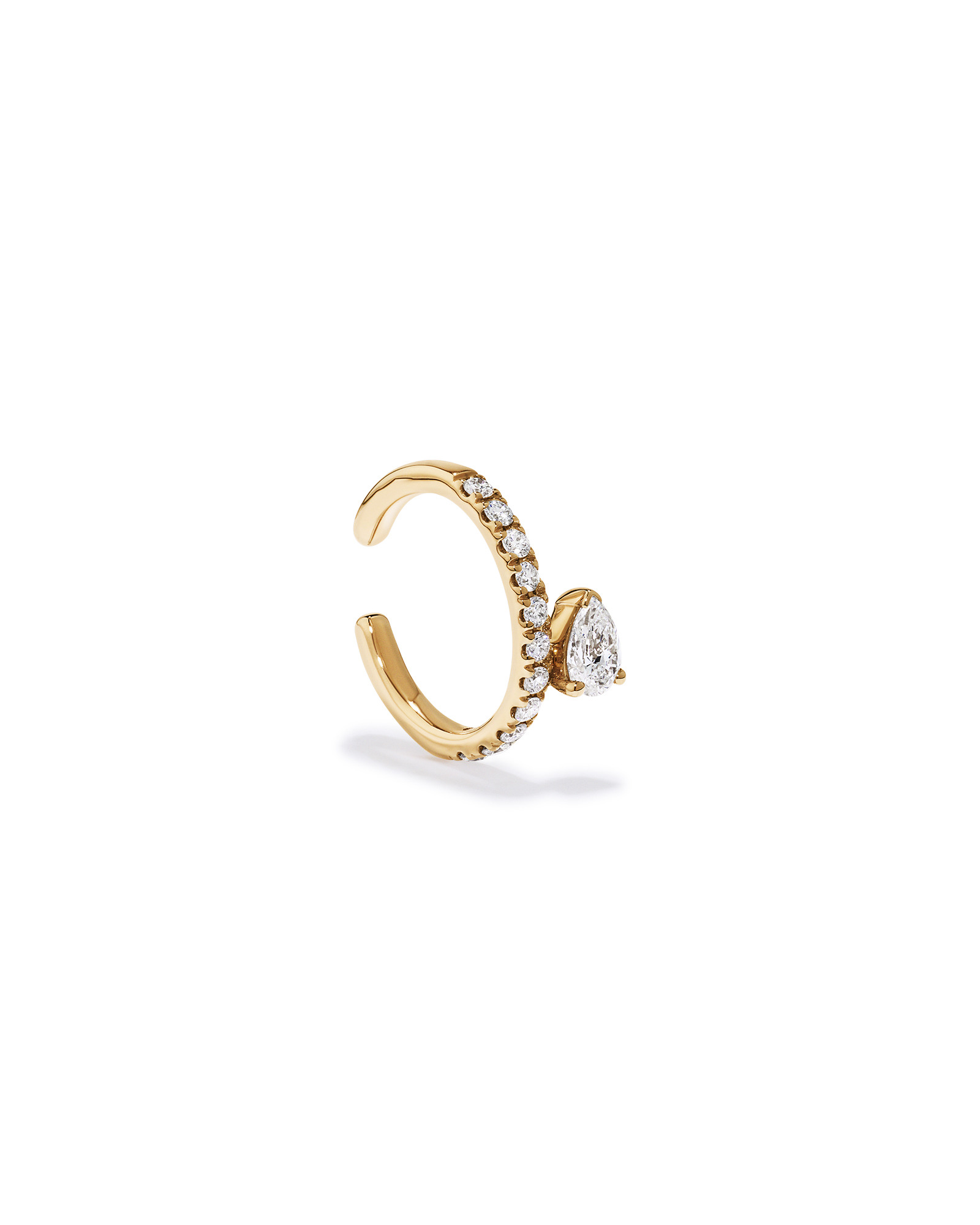 0.19TW Lab Diamond Ear Conch in 10kt Gold