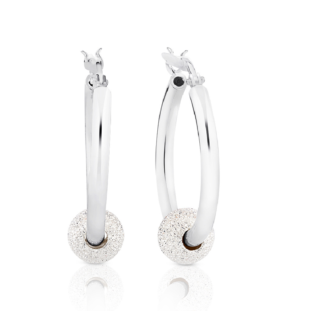 Hoop Earrings Gold & Silver Hoops at Michael Hill