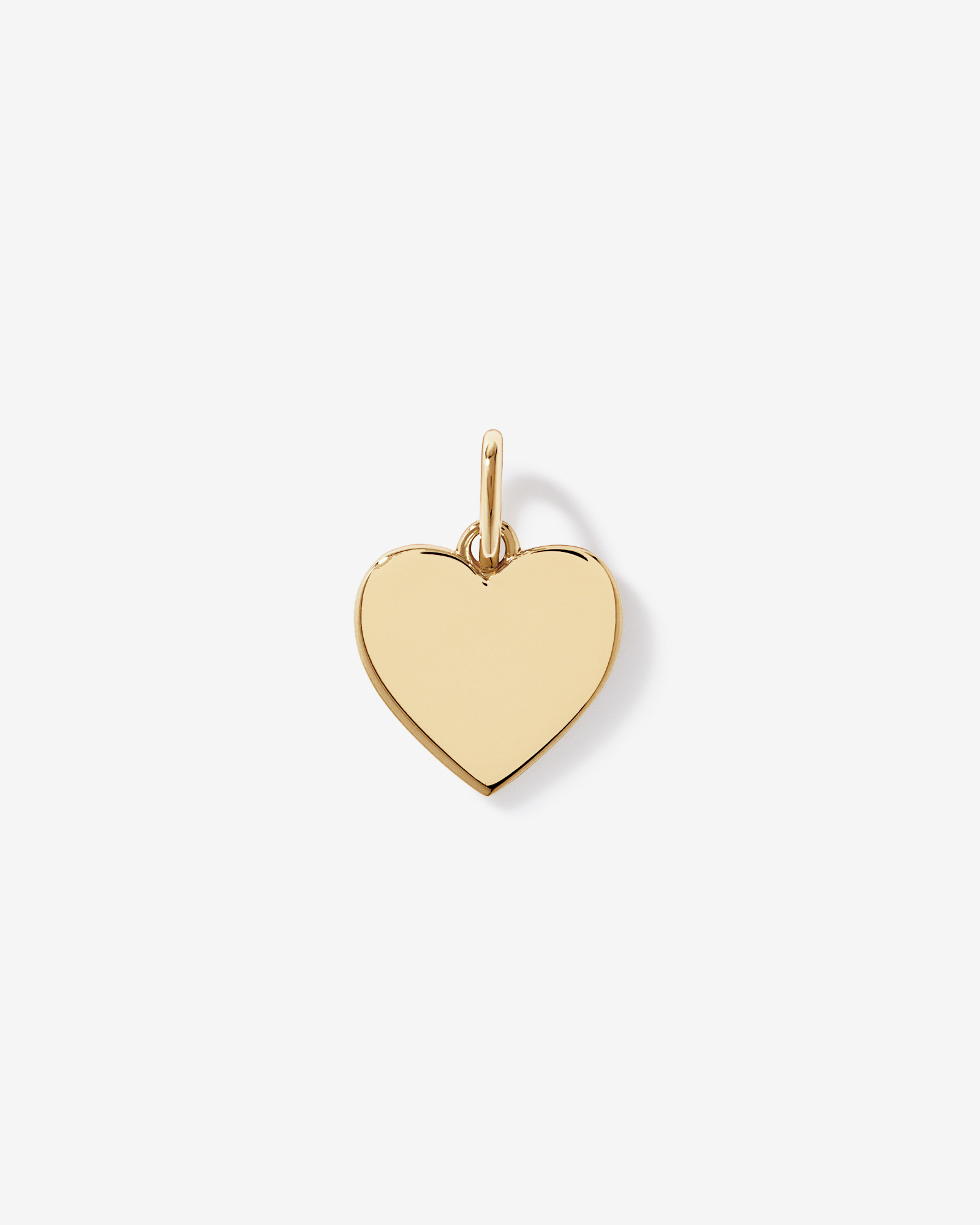 Rainbow Heart Pendant in 18Kt Vermeil with Enamel