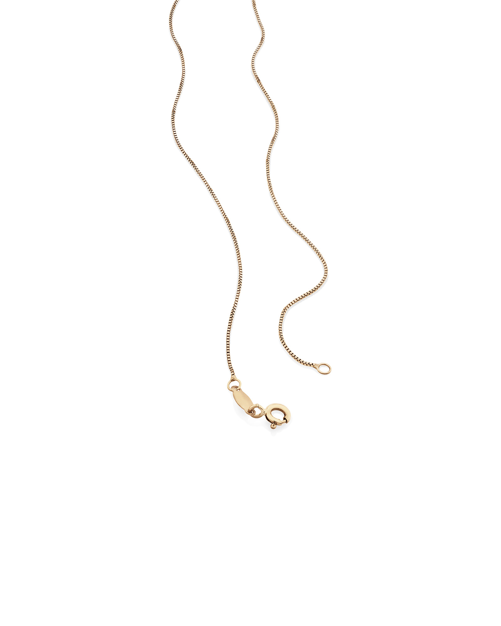 Chaîne à maille vénitienne de 50 cm en or jaune 18 K