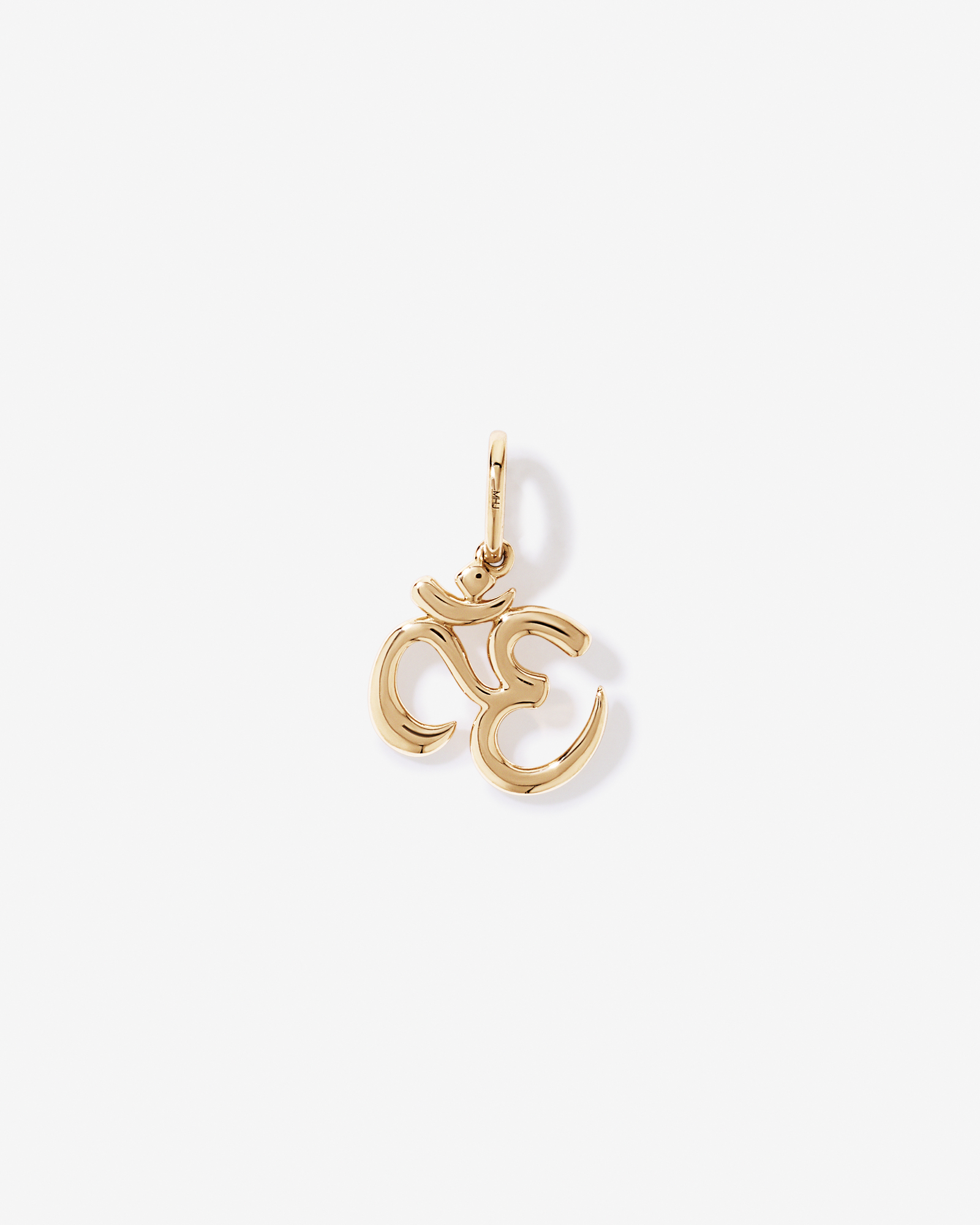 AUM Pendant in 10kt Yellow Gold