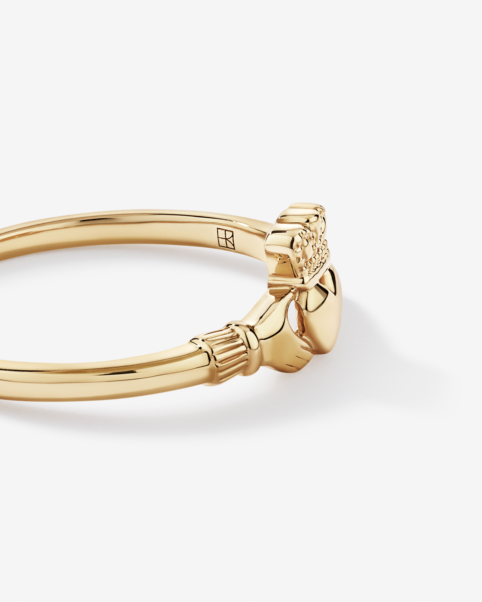 Claddagh Ring 10kt Yellow Gold