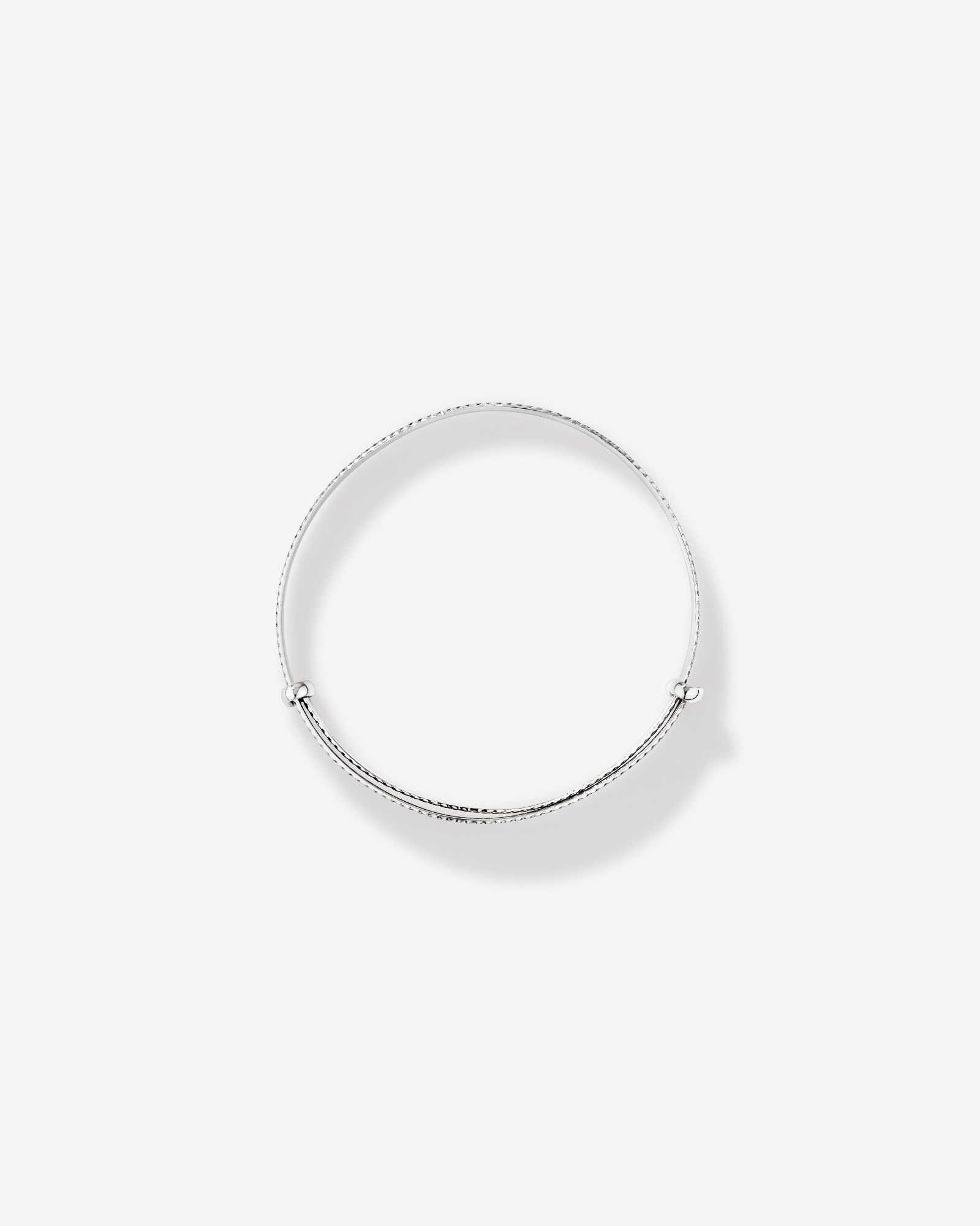 42mm Expandable Baby Bangle in Sterling Silver