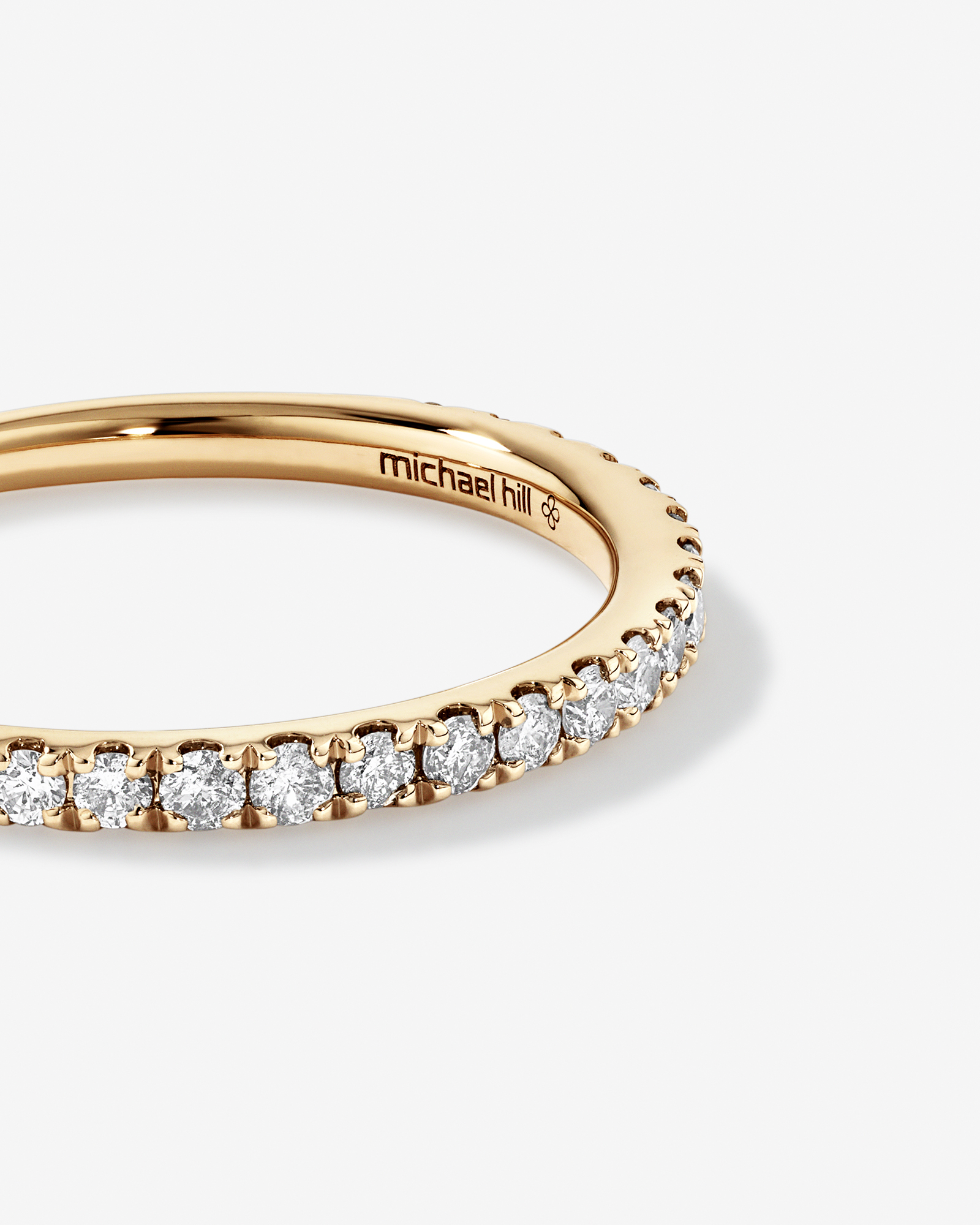 Wedding Band with 0.34 Carat TW of Diamonds in 14kt Yellow Gold