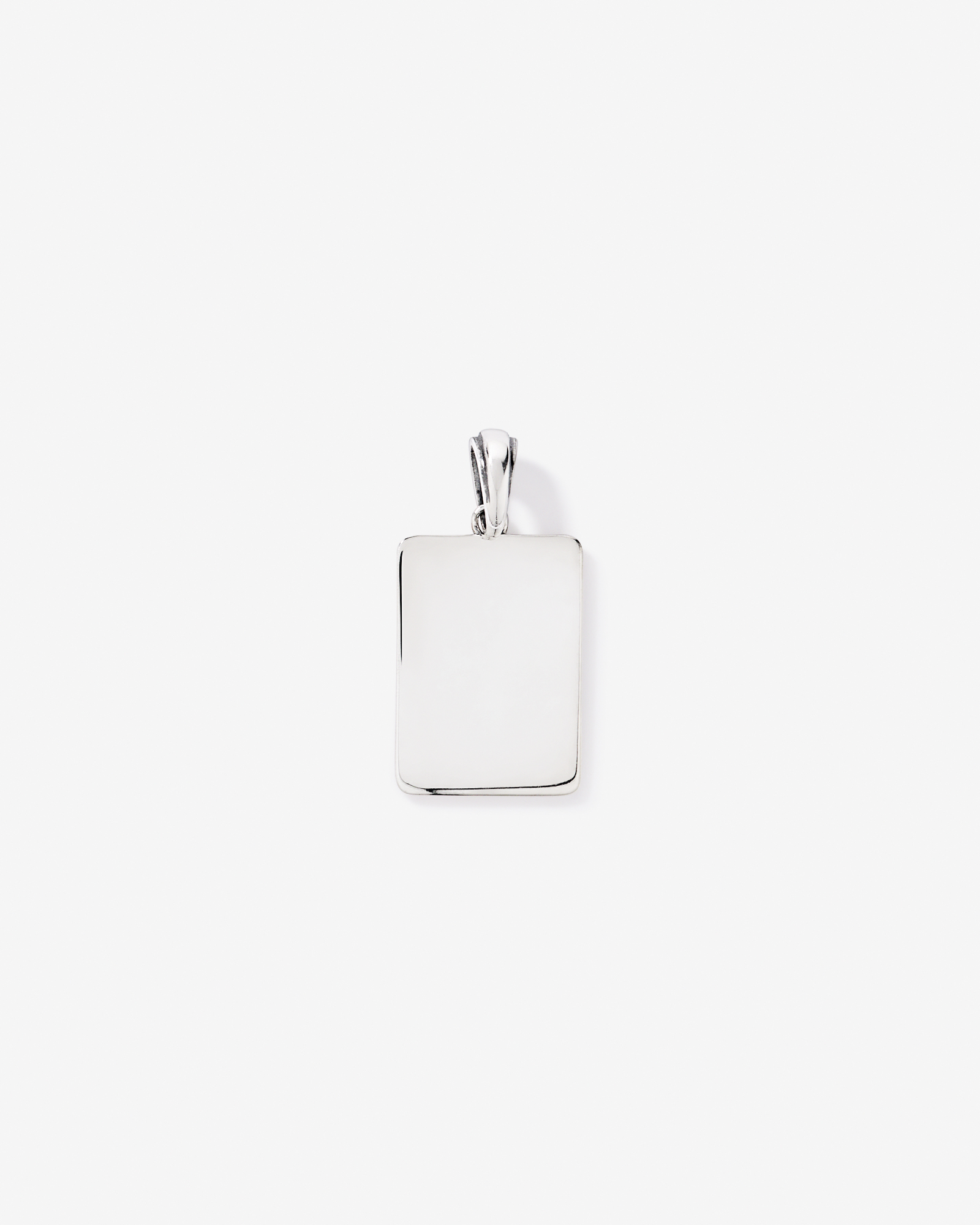 Joker Card Pendant in Sterling Silver
