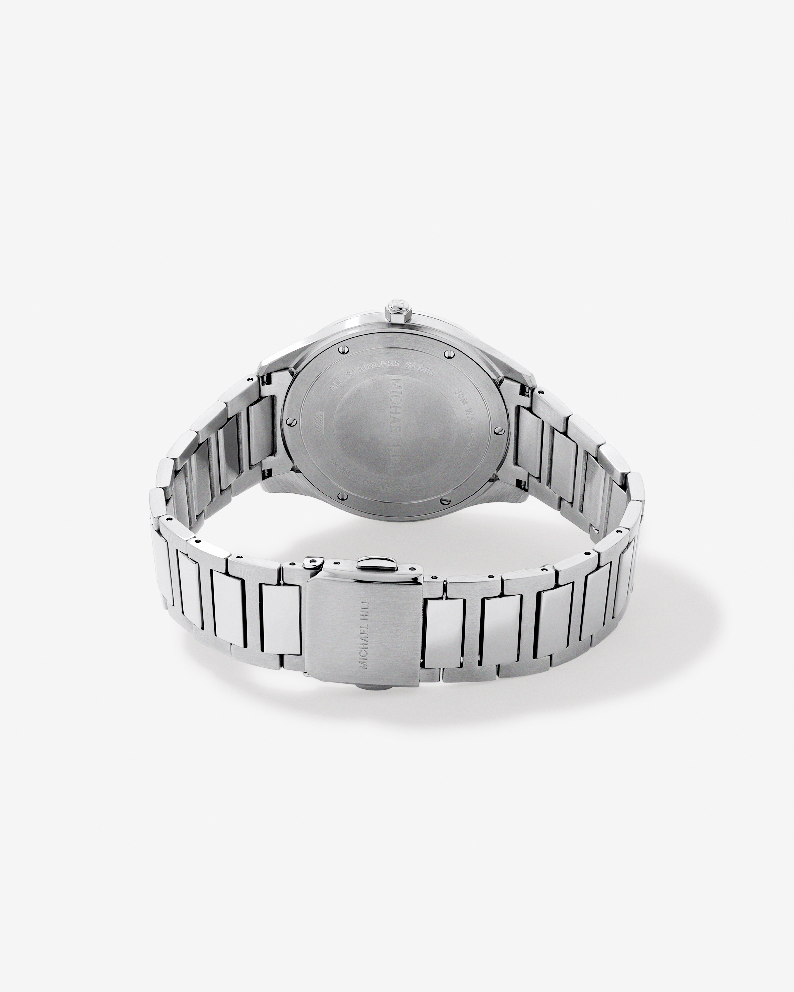 Quartz Watch with Deep Blue Dial in Stainless Steel