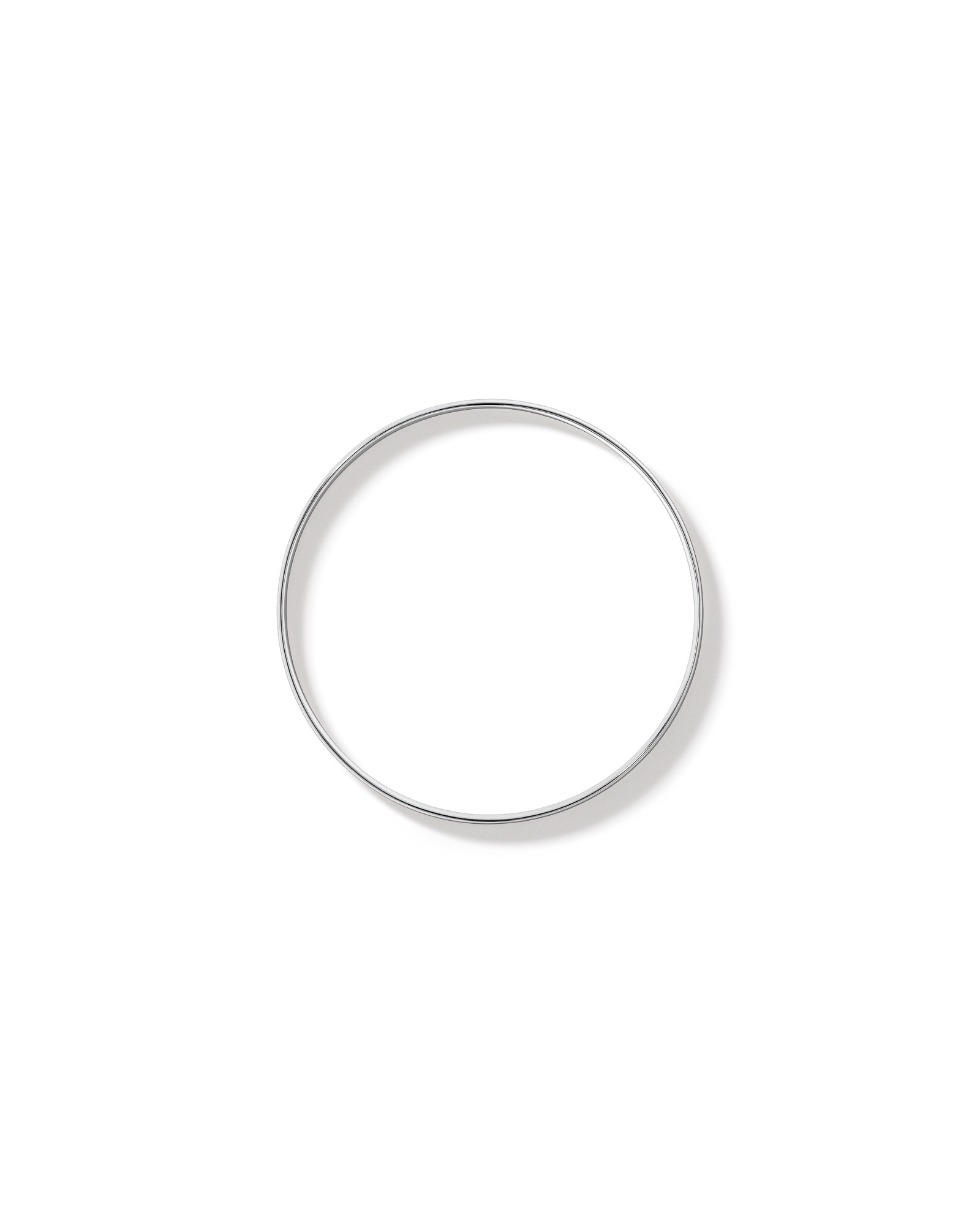 5mm-5.5mm Round Bangle in Sterling Silver
