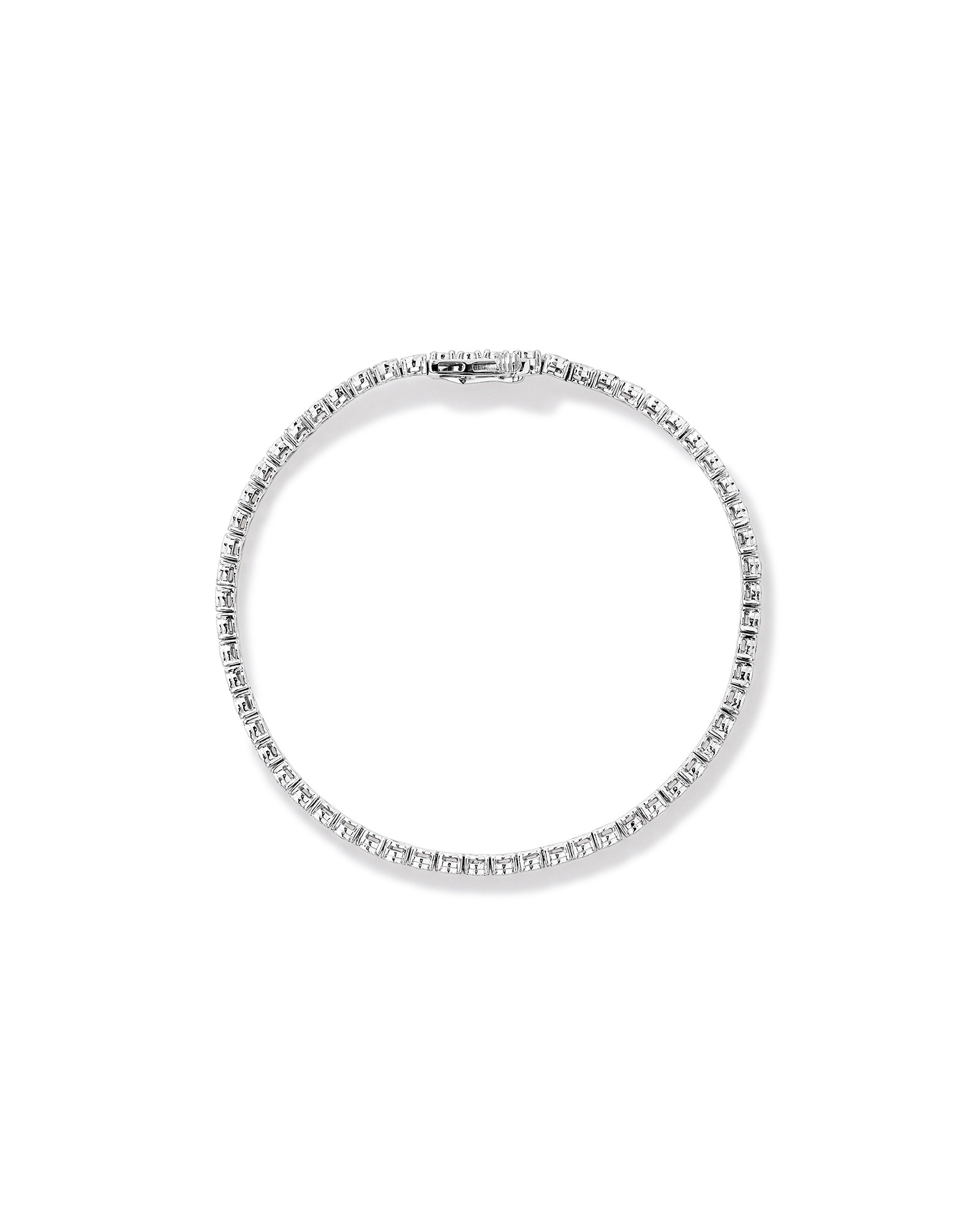 Bracelet de tennis en diamants de 0,25 carats TW en argent sterling