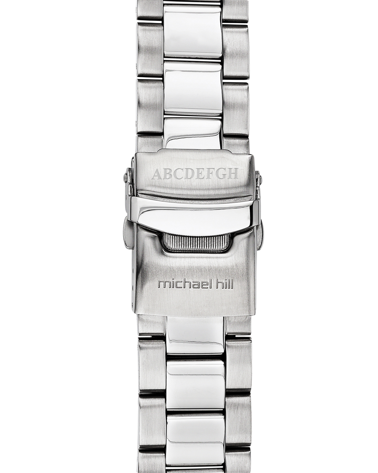 Montre chronographe en acier inoxydable pour homme