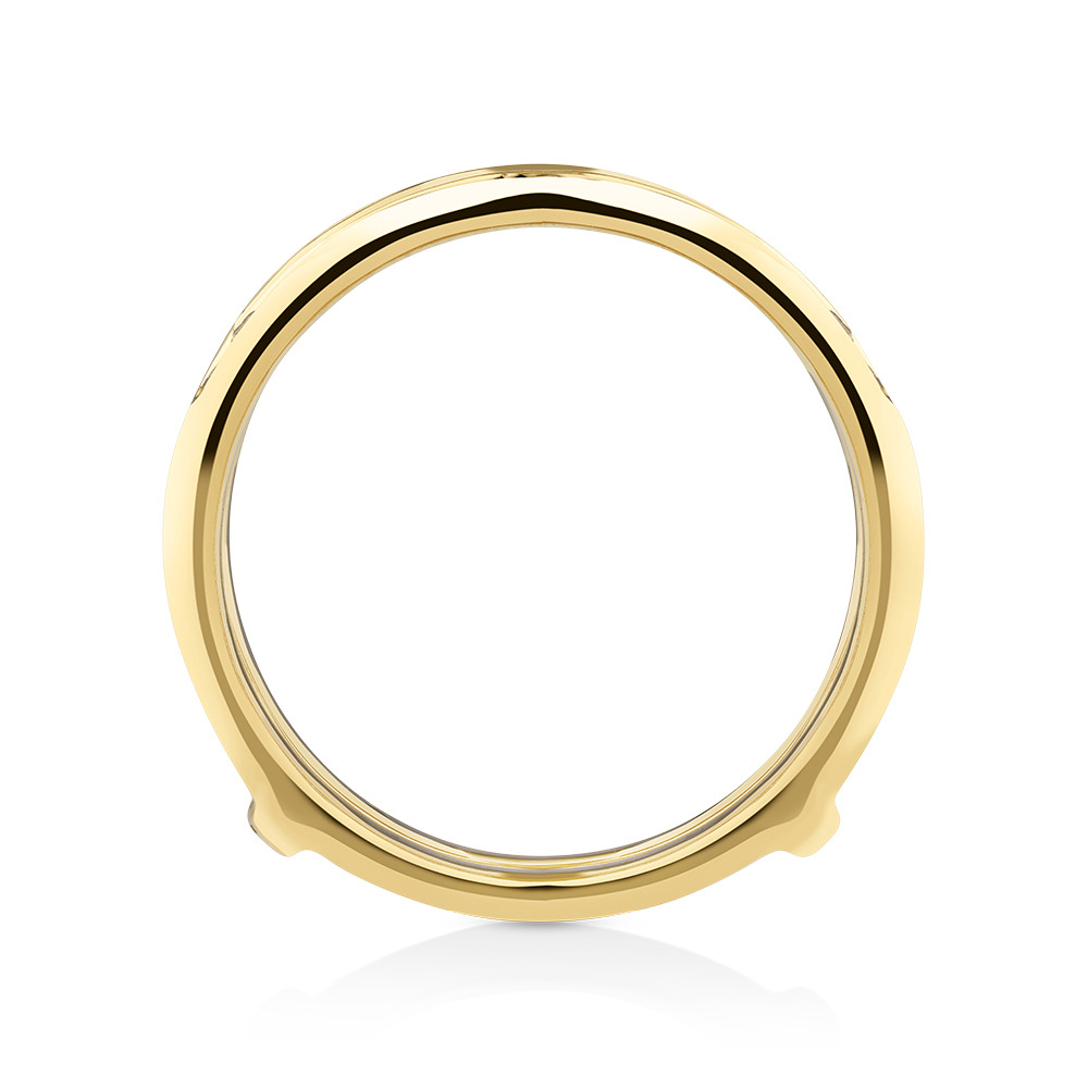 Bague complémentaire Evermore en or jaune 14 K avec diamants totalisant 0,40 ct