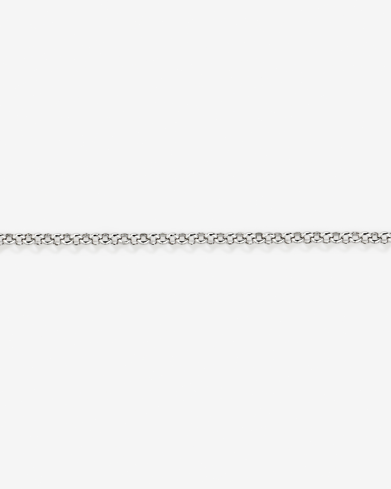 Round Belcher Chain in Sterling Silver