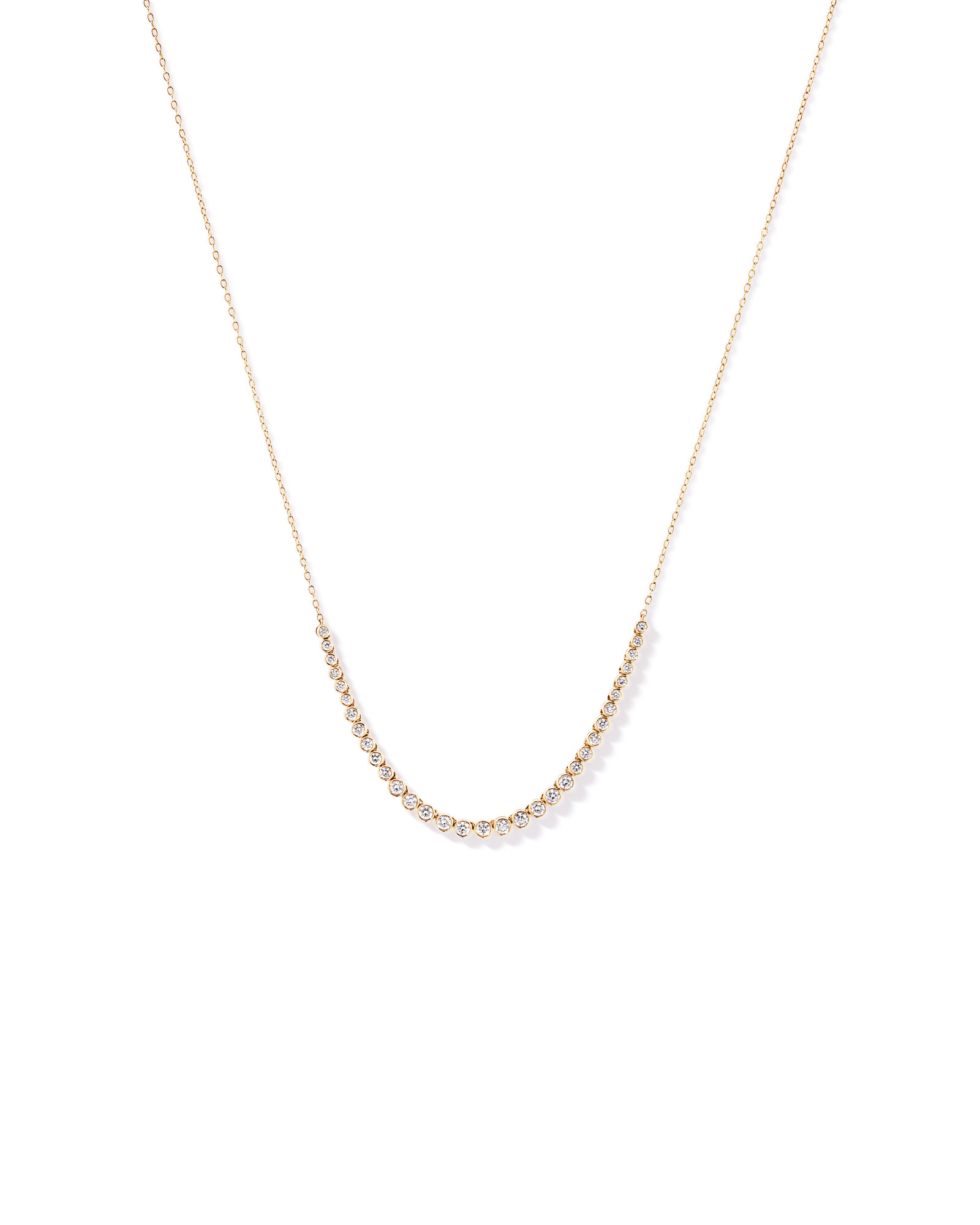Collier de tennis en diamant Lab 1.00TW en or 10 carats