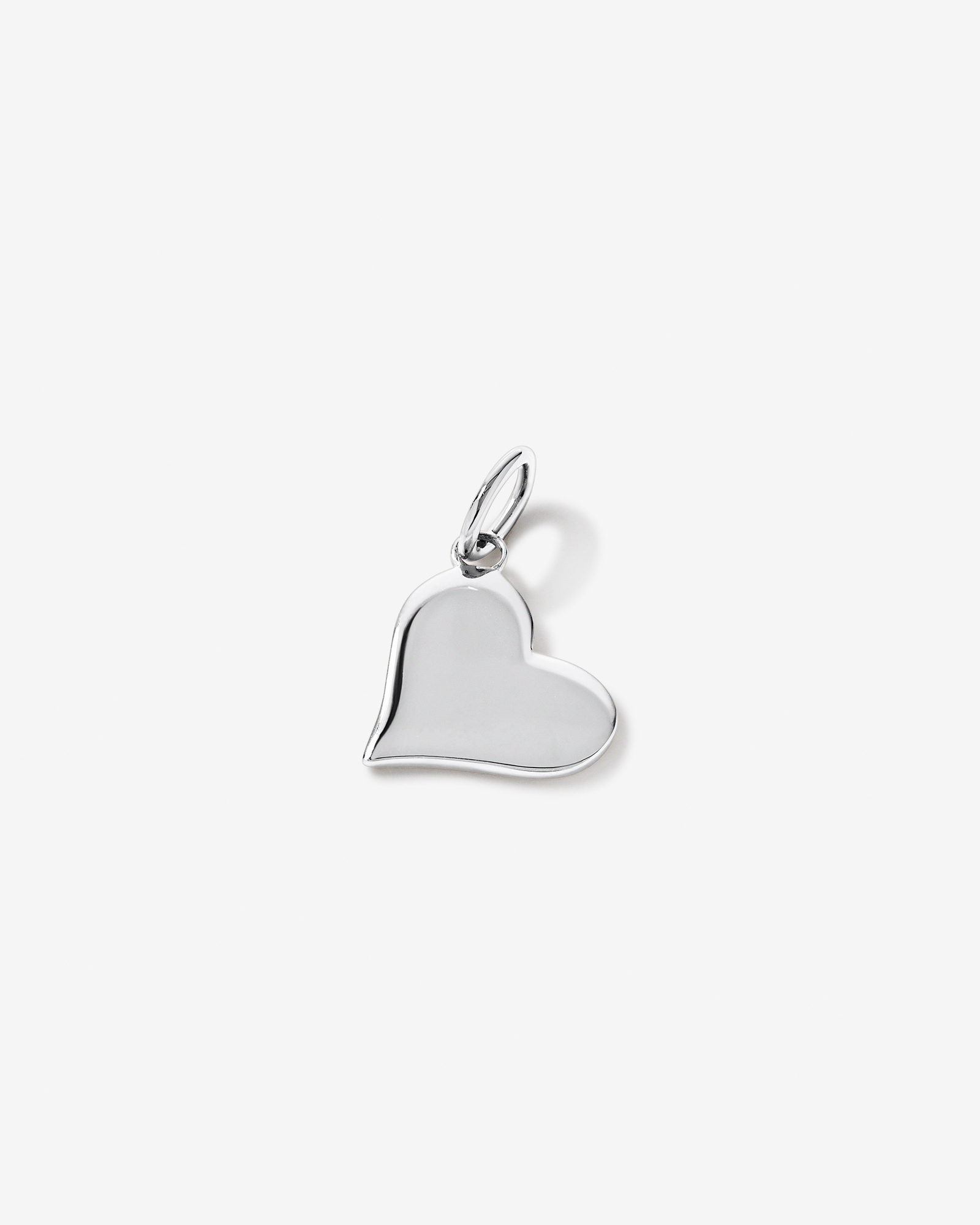 Love Heart Pendant in Sterling Silver