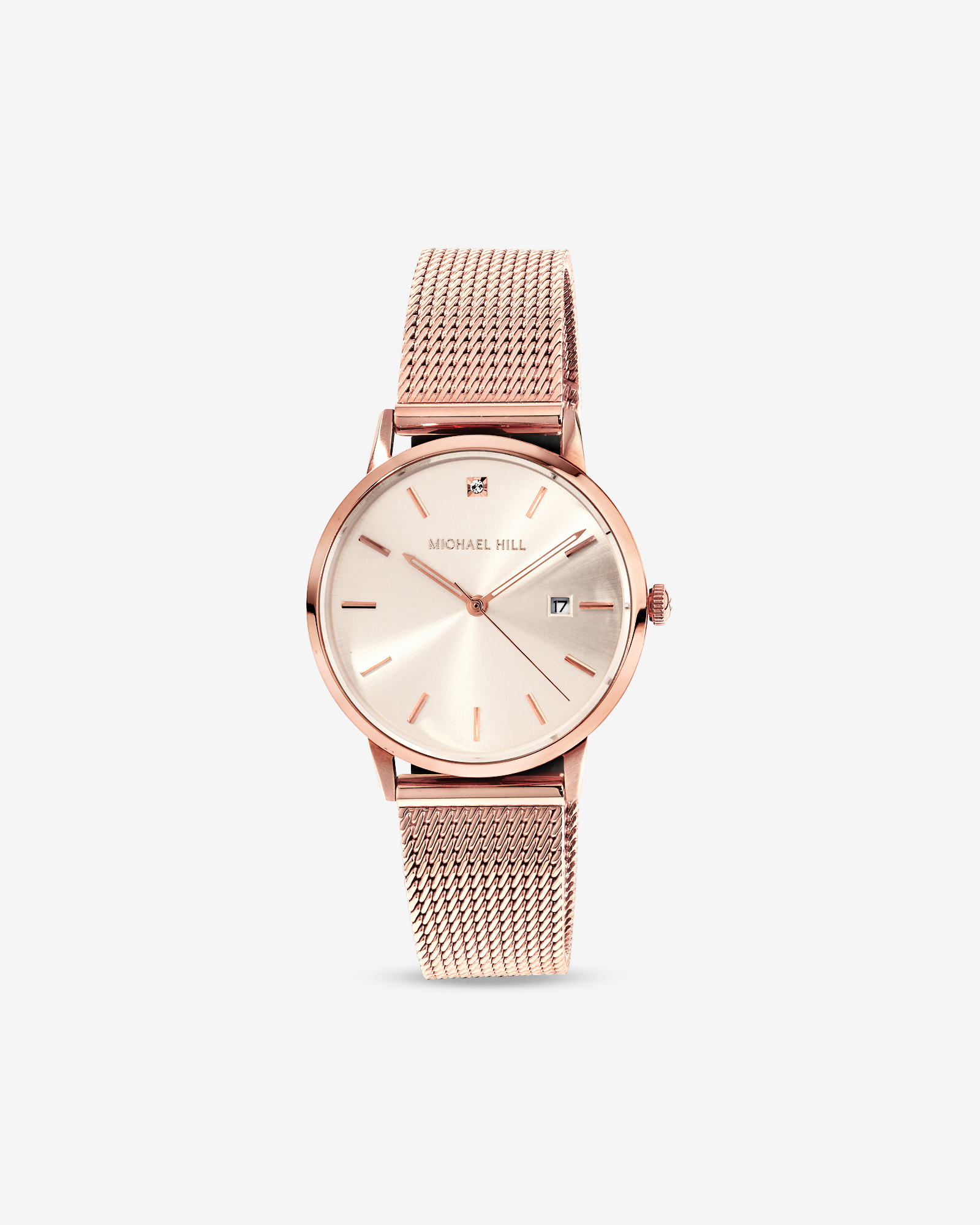 Women's Mesh Watch in Rose Tone Stainless Steel