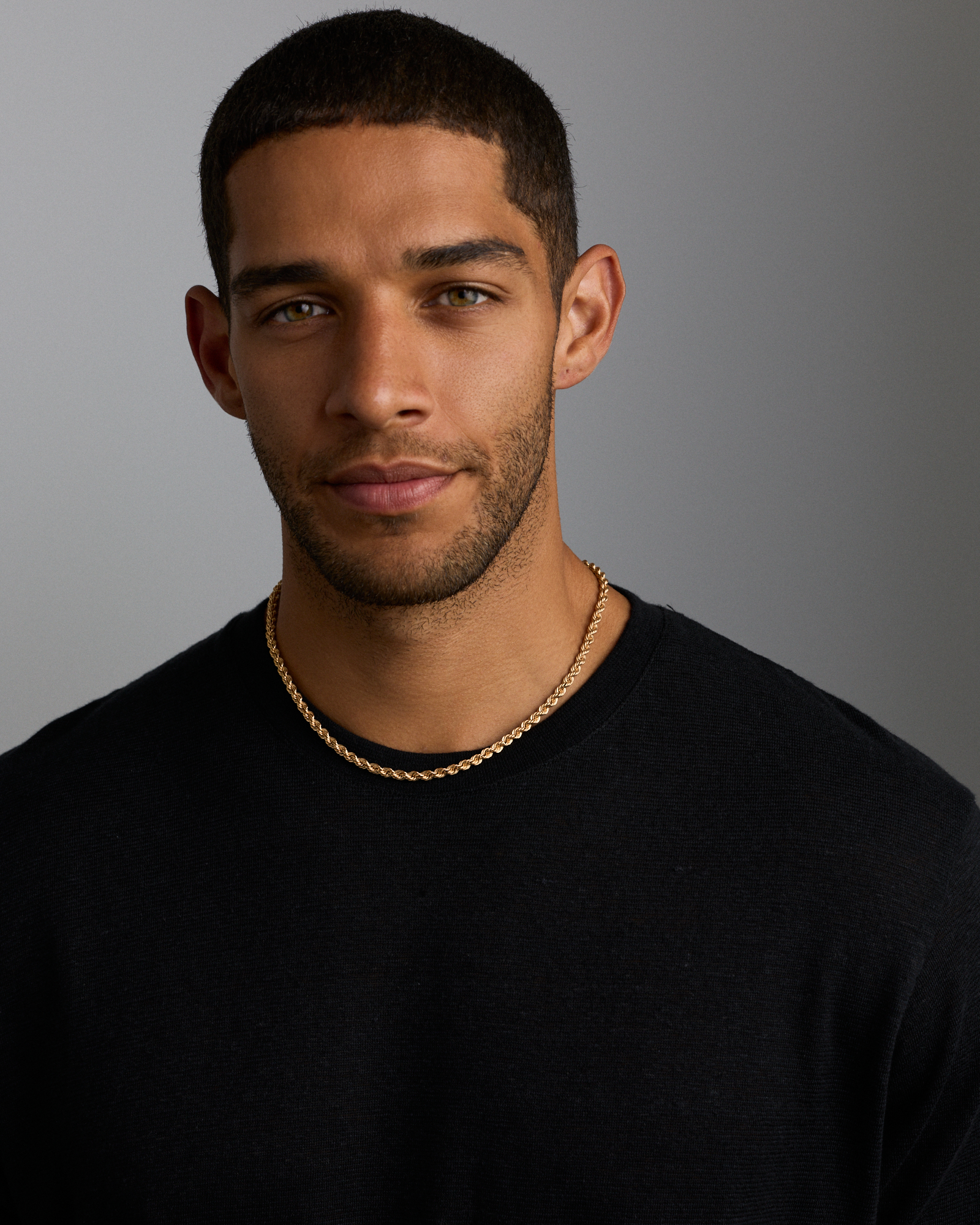 50cm (20") 4.4mm Width Hollow Rope Chain in 10kt Yellow Gold