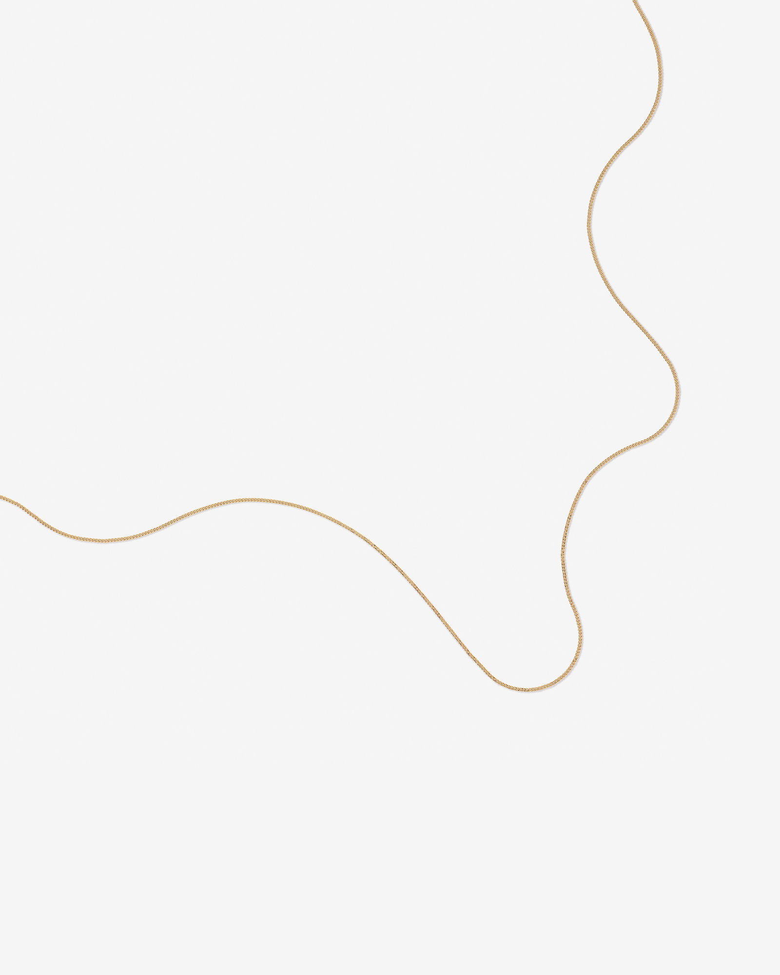 45cm (18") Curb Chain in 10kt Yellow Gold