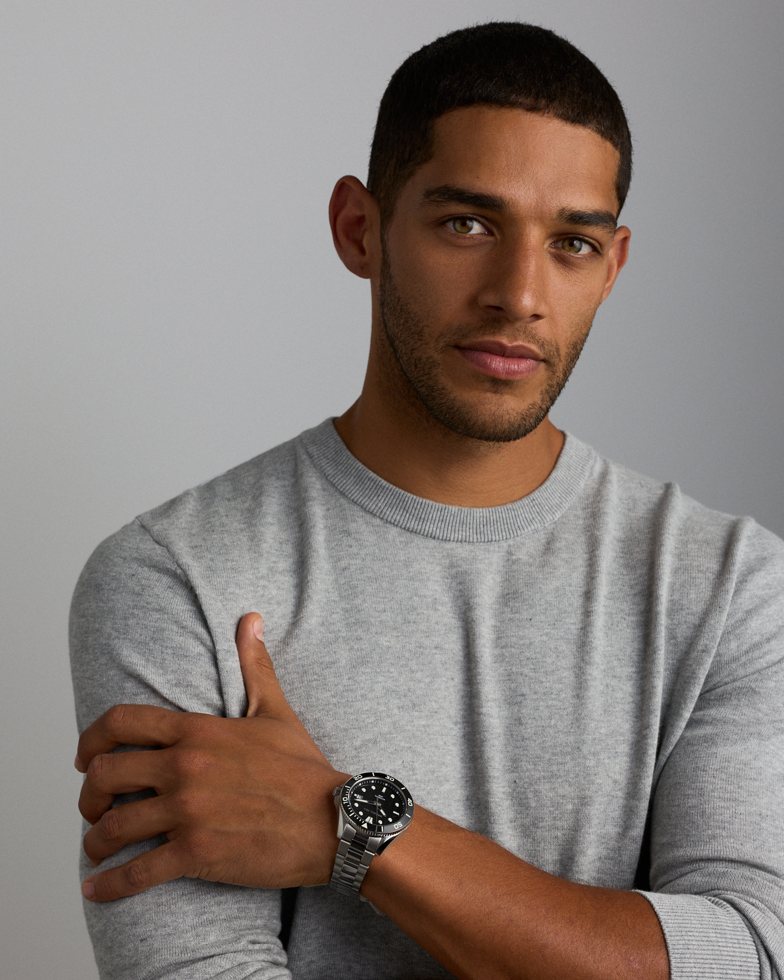 Men’s Diver's Watch in Stainless Steel